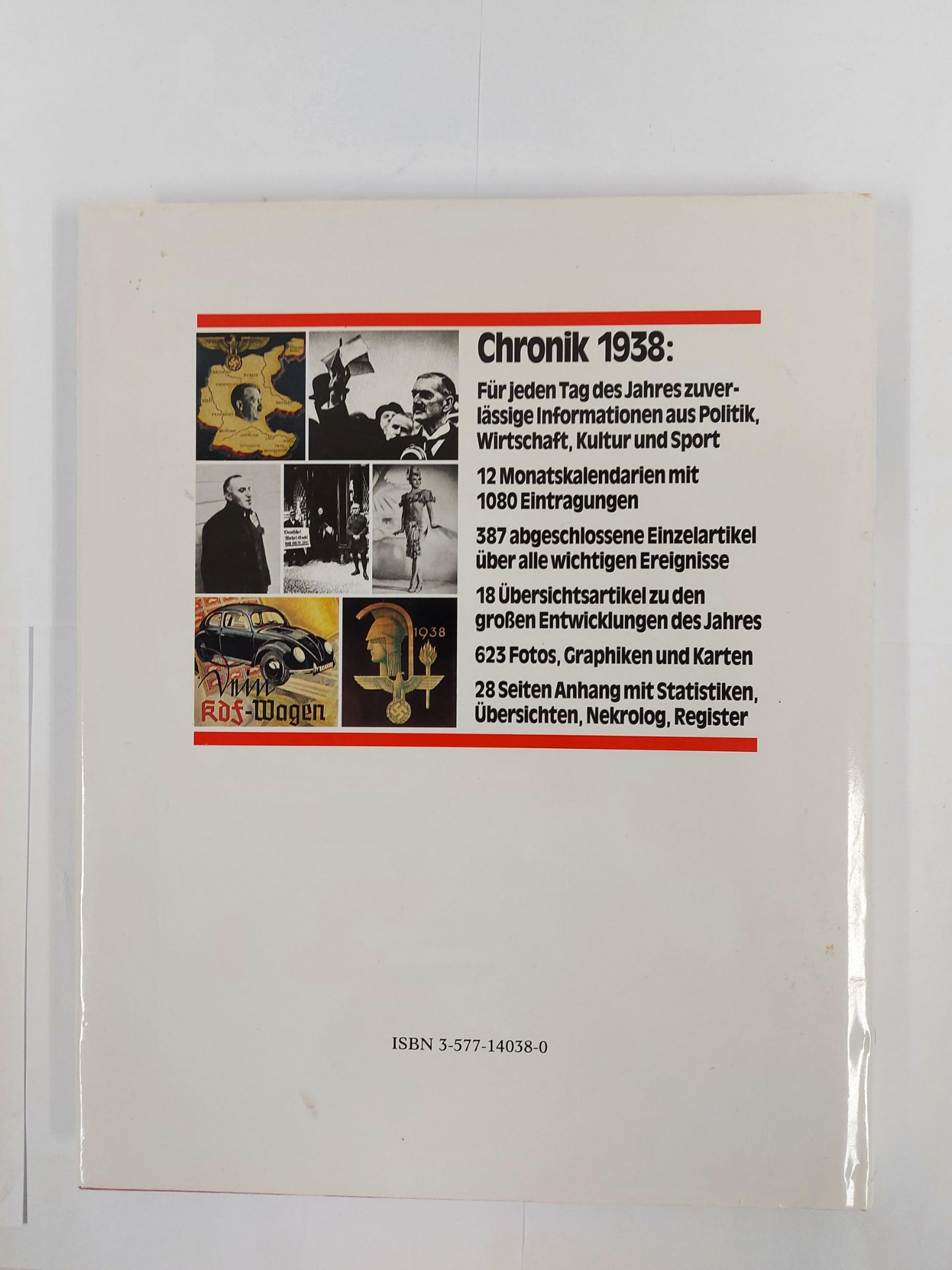 Buch "Chronik 1938" Chronik-Verlag - Image 5 of 5