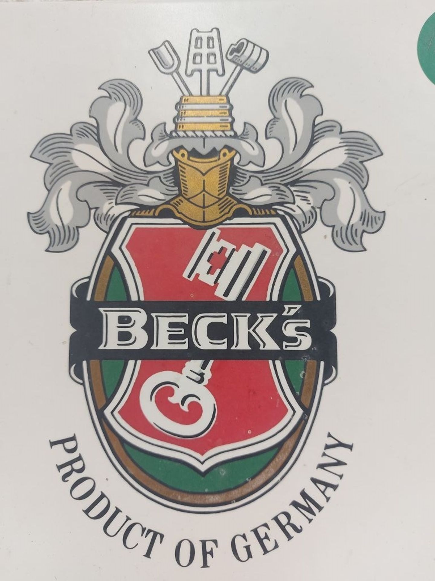 Alte Bremer Keramikfliese "Becks" - Image 2 of 5