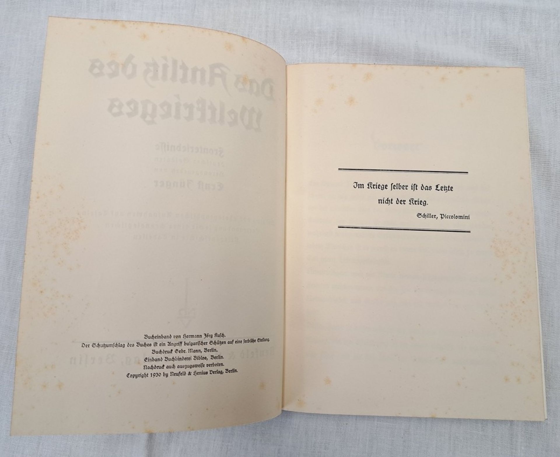 Buch "Das Antlitz des Weltkrieges" - Bild 4 aus 6