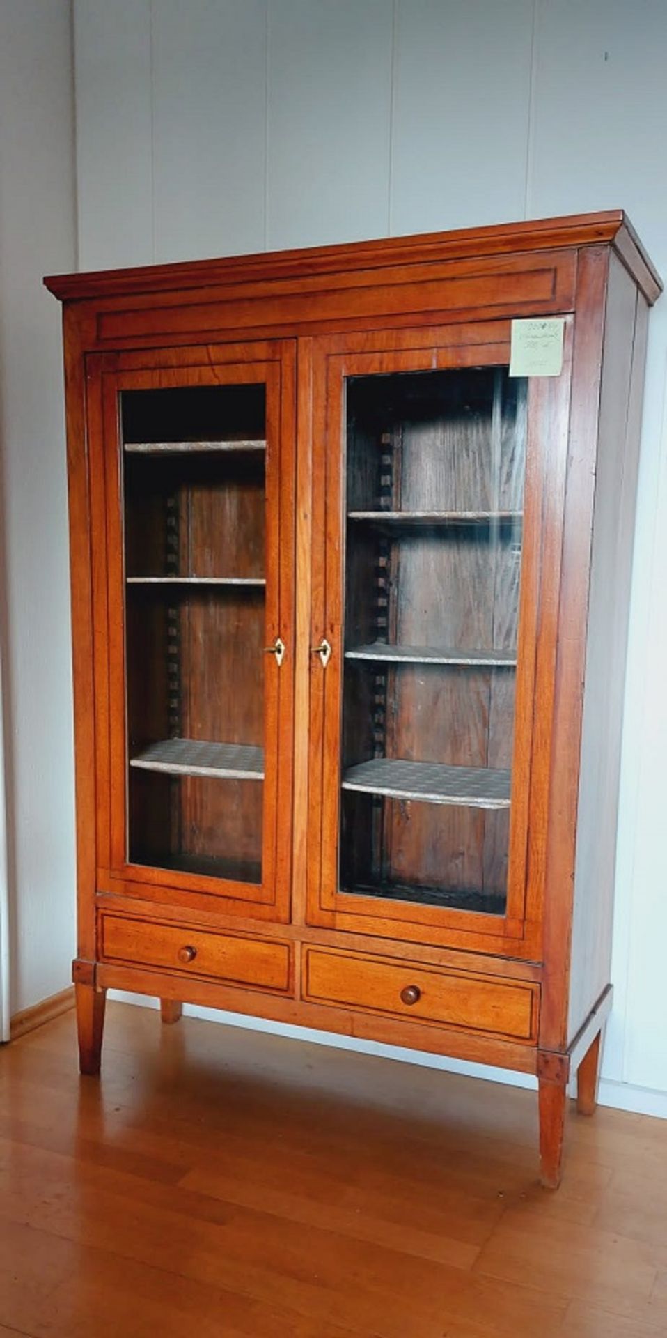 Antike Biedermeier Vitrine - Bild 2 aus 4