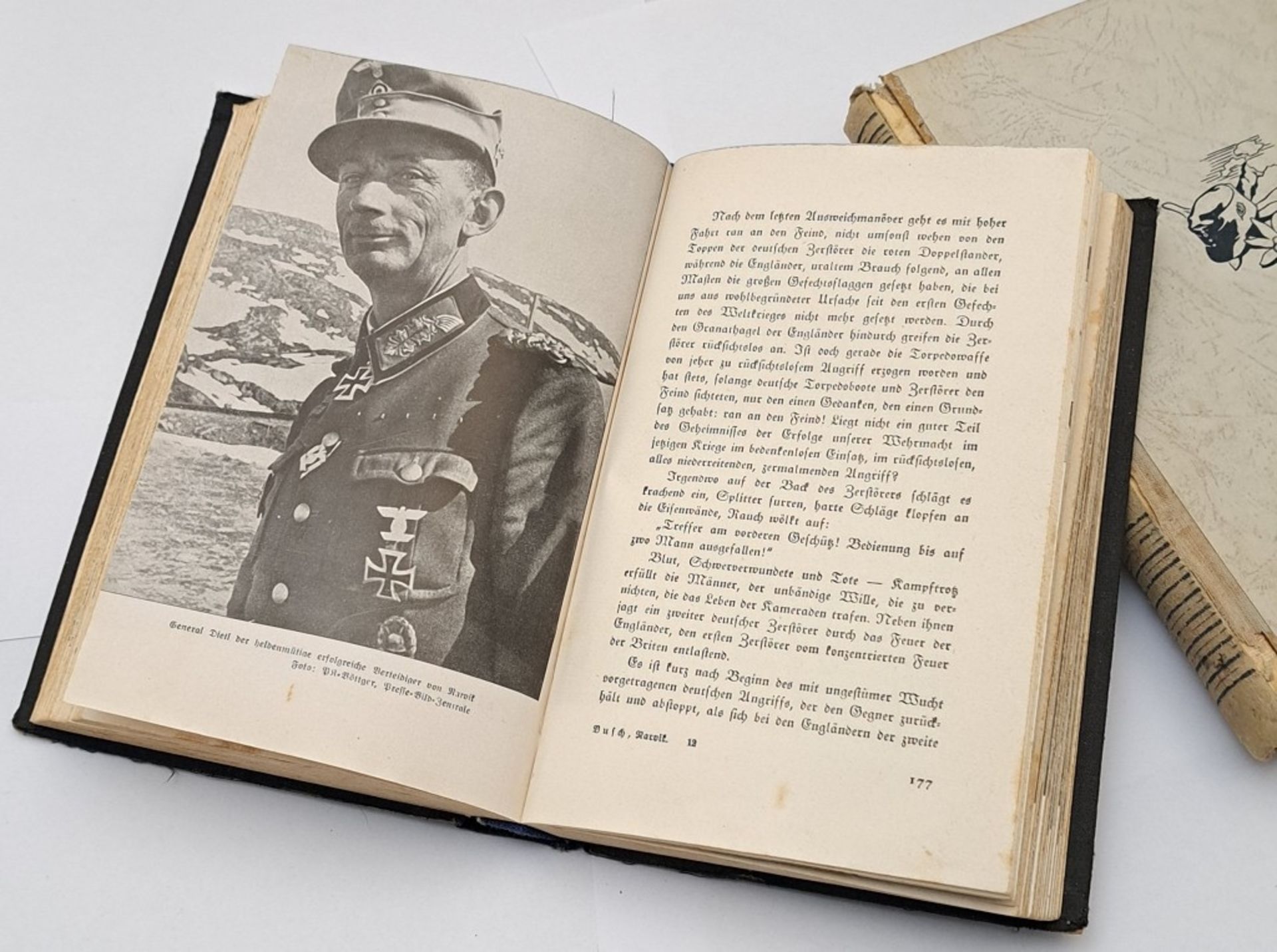WKII Buch Narvik vom Heldenkampf deutscher Zerstorer - Bild 5 aus 8