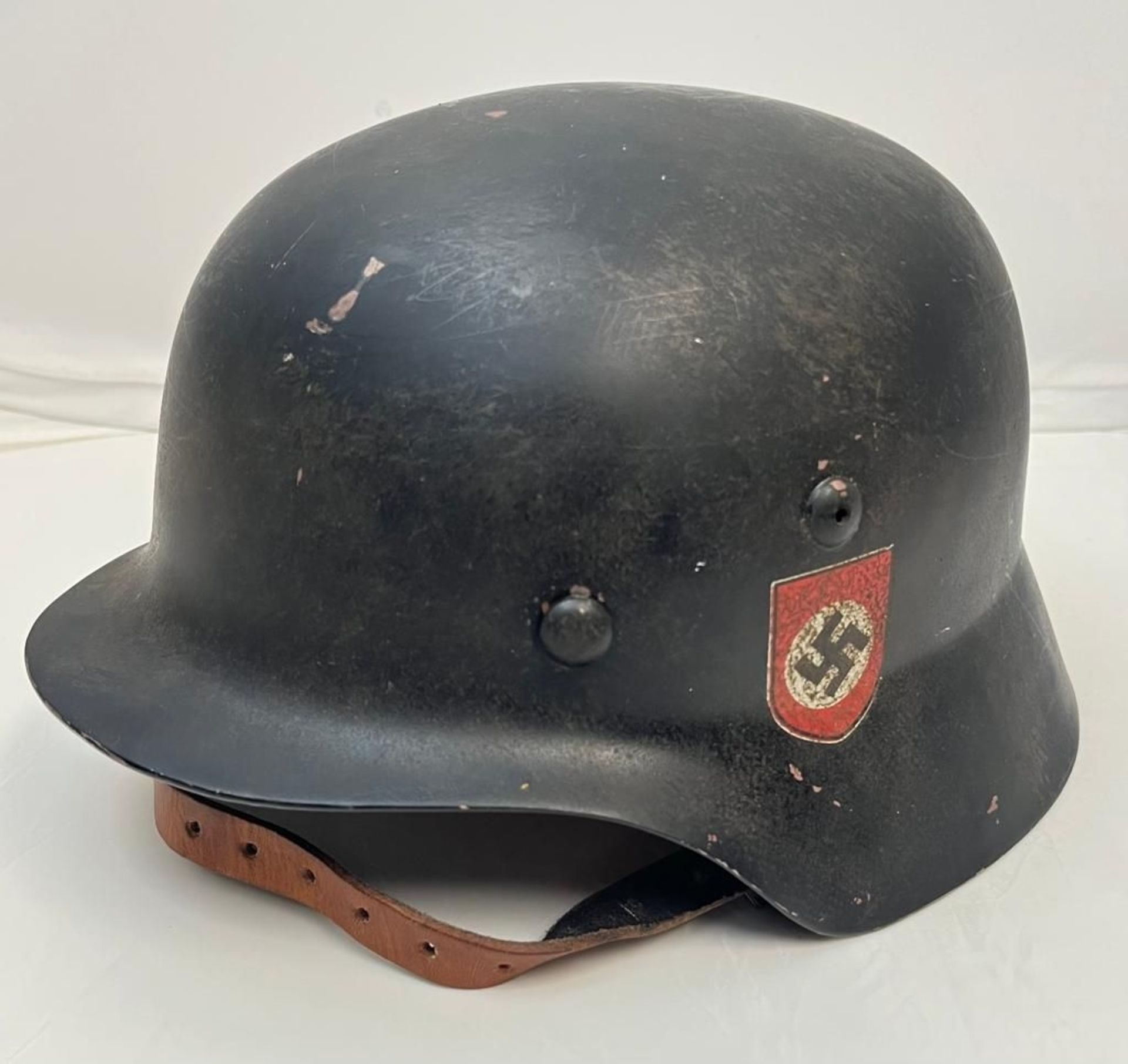 SS WK II Stahlhelm - Bild 9 aus 9