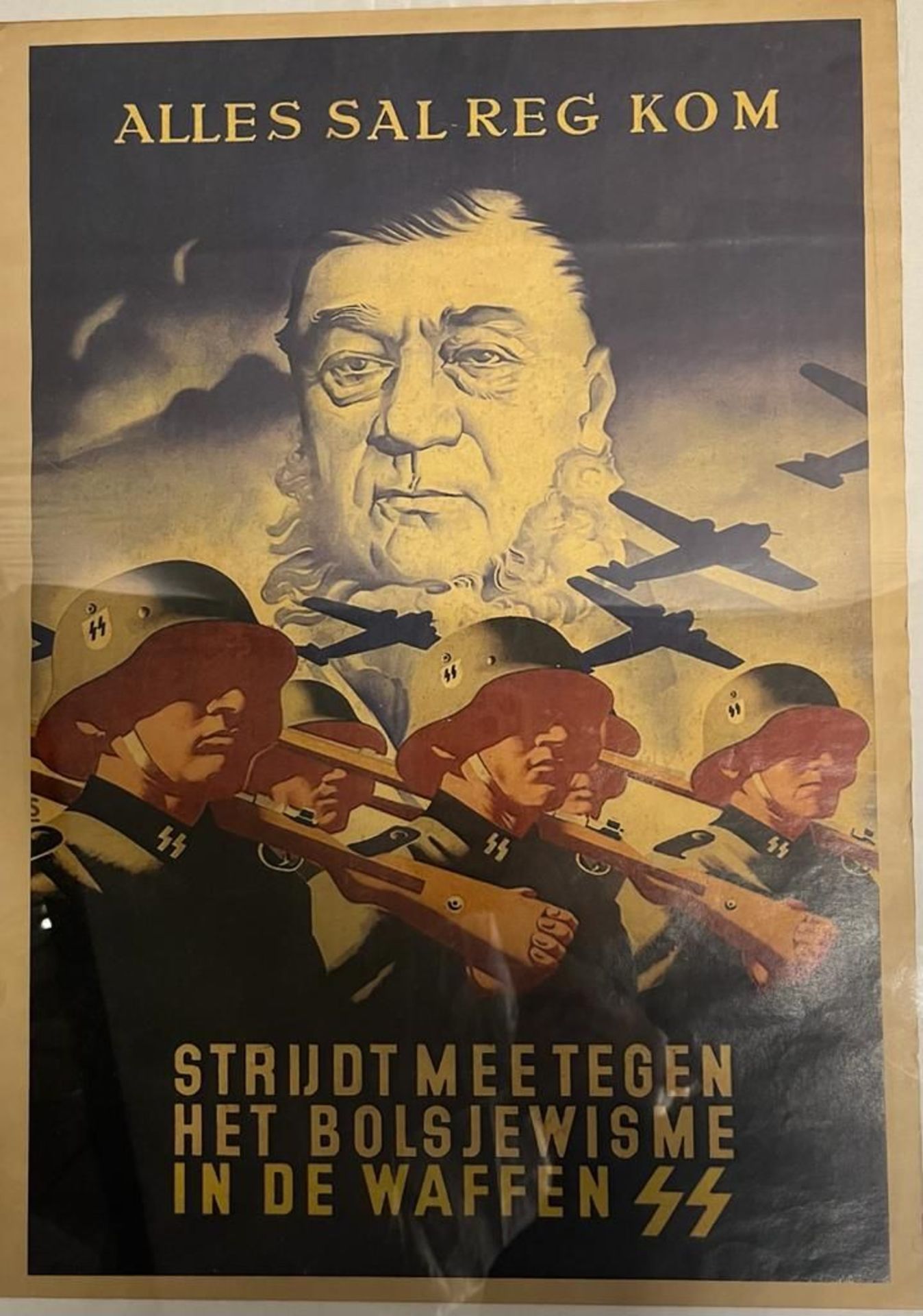 WK II 2 Stk. SS Plakate - Bild 4 aus 4