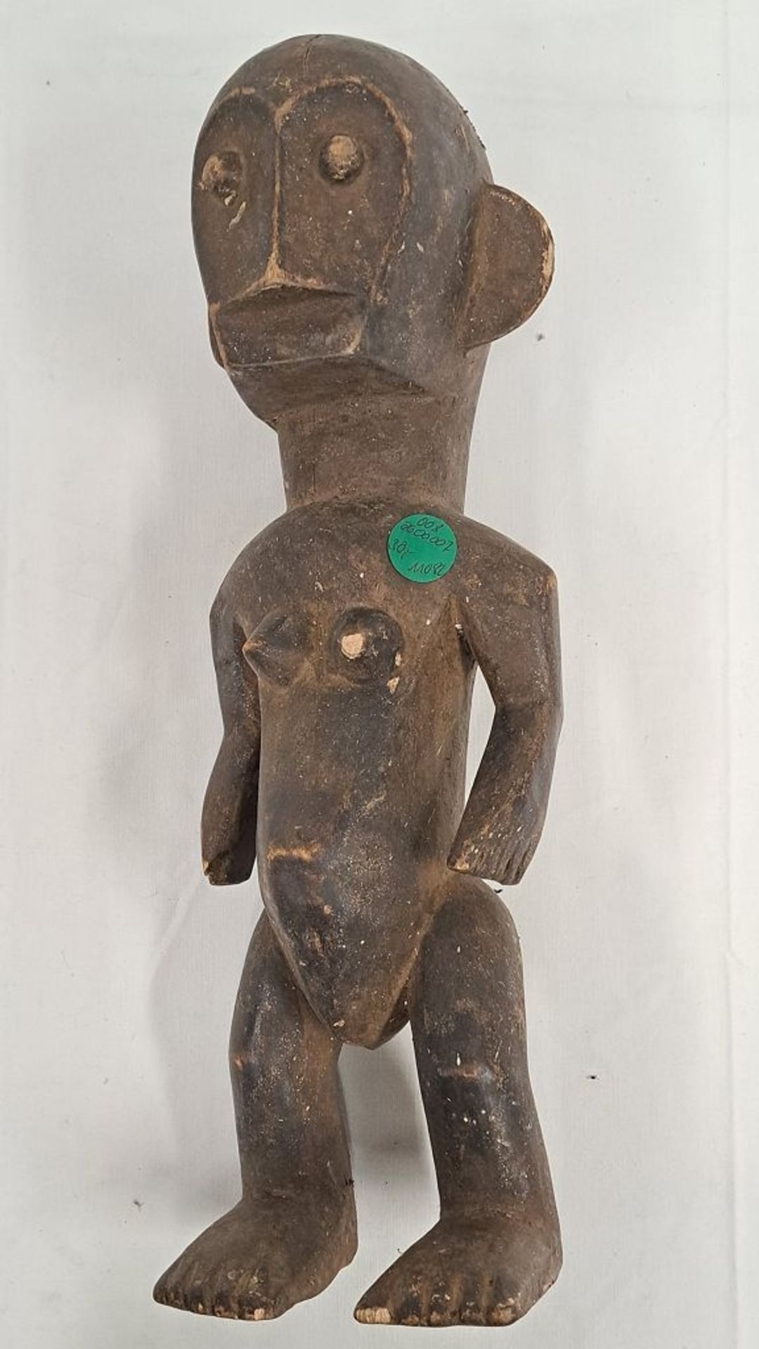 Große Fon Holzskulptur Benin - Bild 3 aus 3