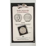 Münze "1 feine Mark" 1842 - 1852