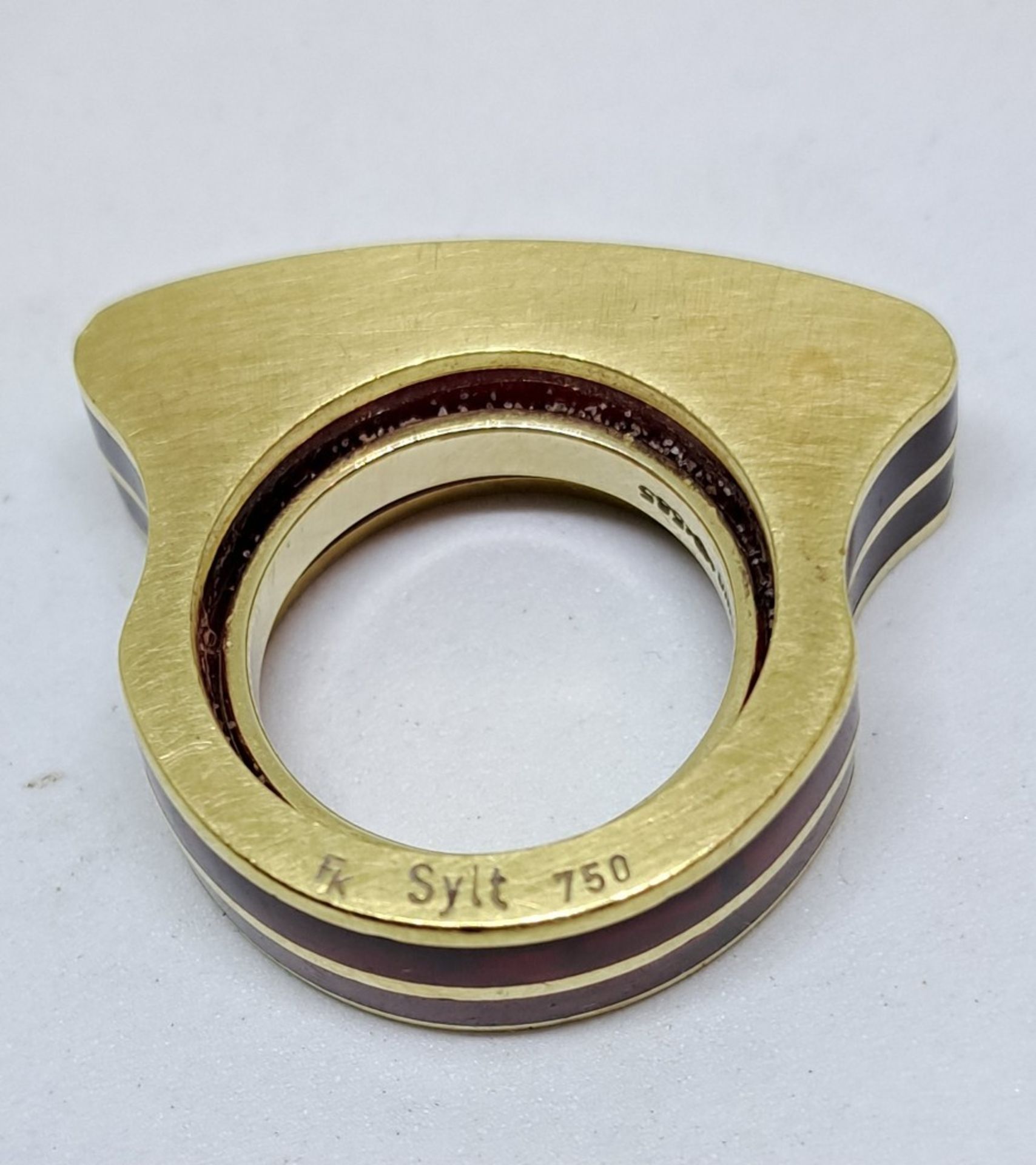 585er 750er GG Damen Ring - Image 2 of 4