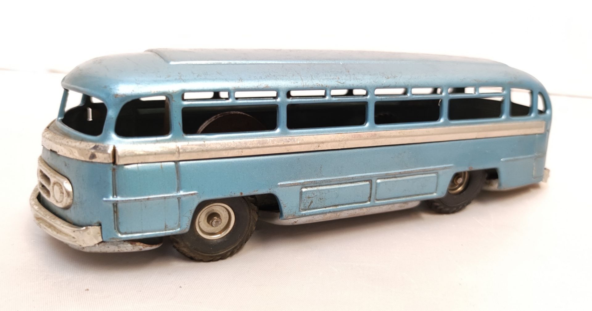 Altes Blechspielzeug Bus