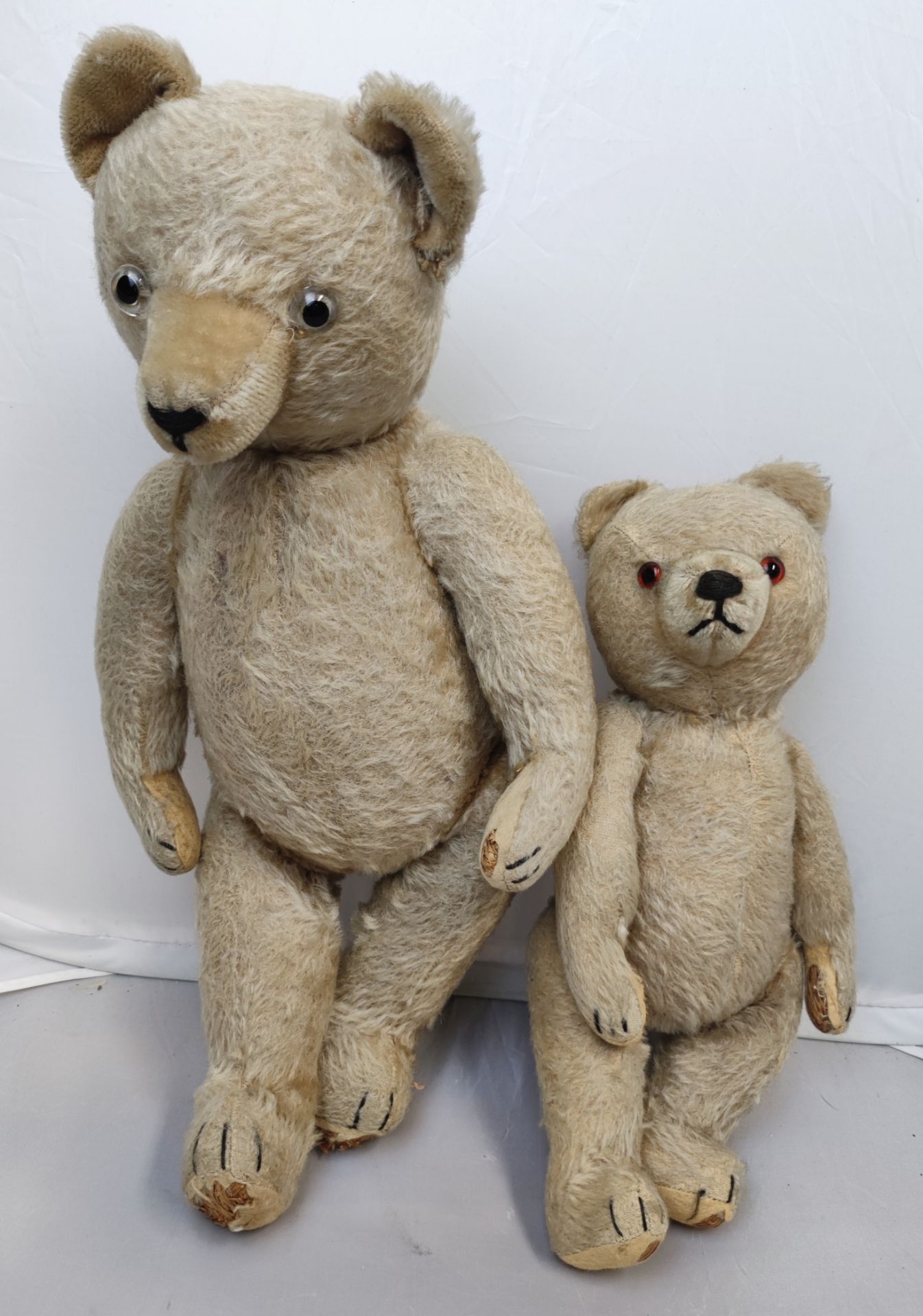 Paar antike Teddybären - Bild 3 aus 3