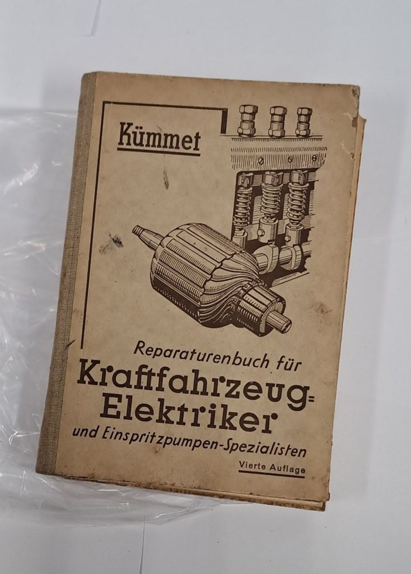 Antikes Reparaturbuch 1941 - Image 6 of 6