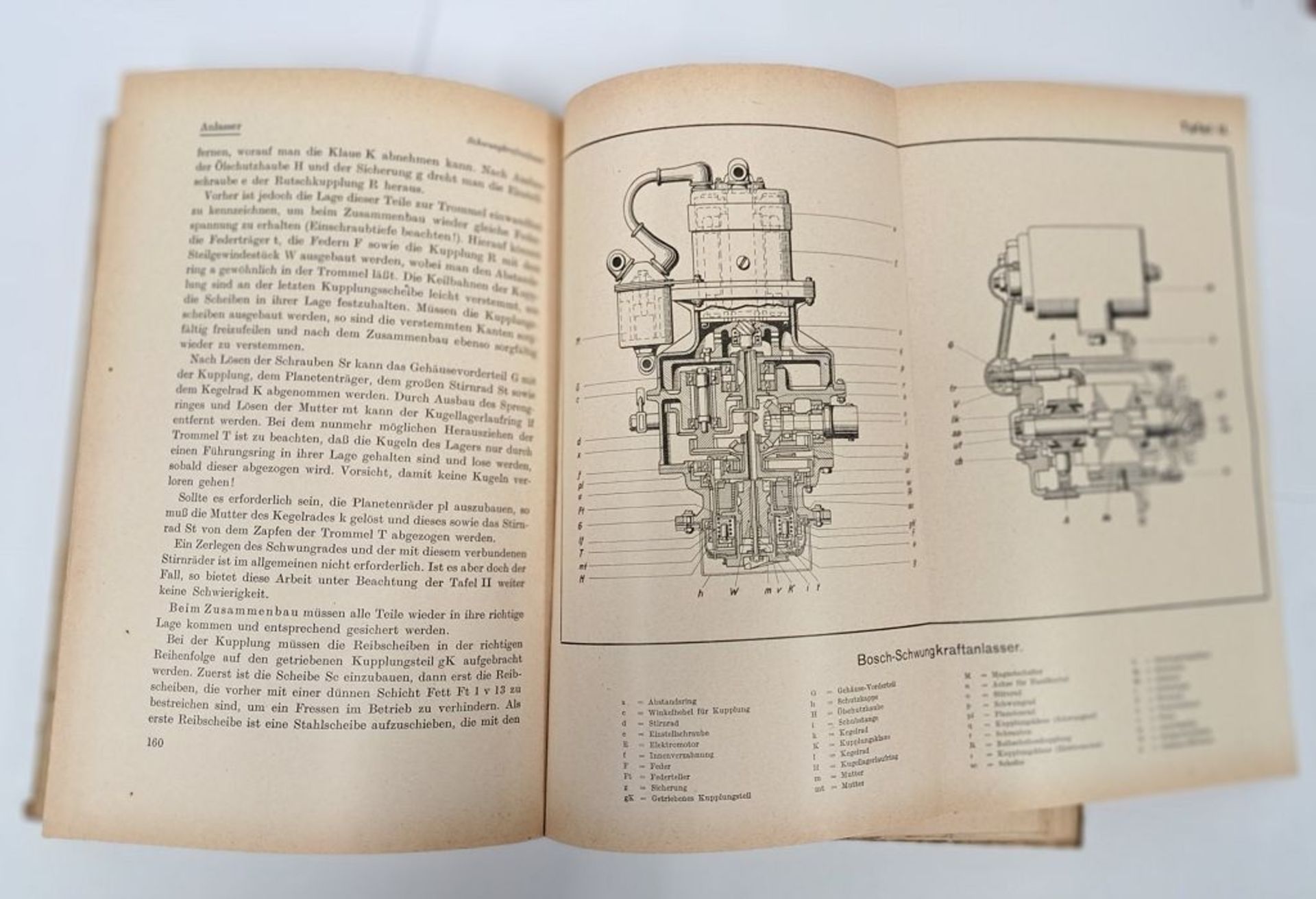 Antikes Reparaturbuch 1941 - Image 3 of 6