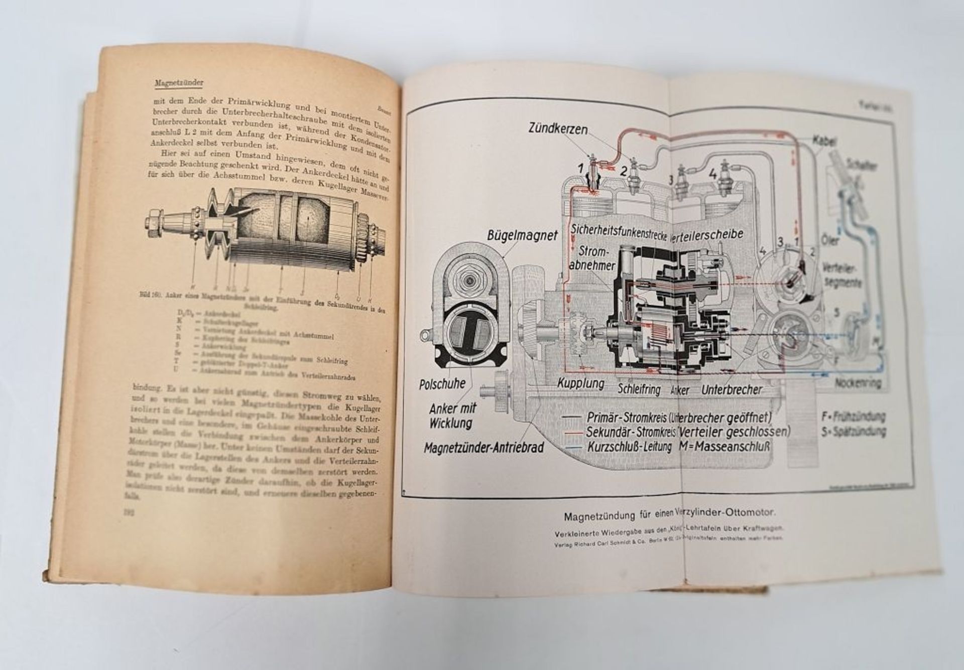 Antikes Reparaturbuch 1941 - Image 2 of 6