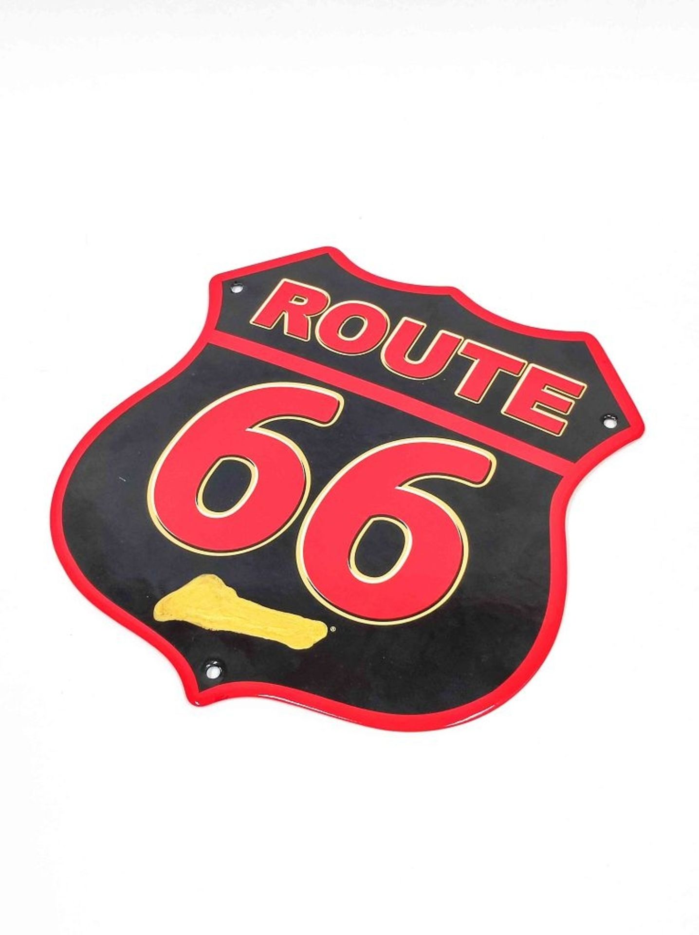 Route 66 Emaille Schild
