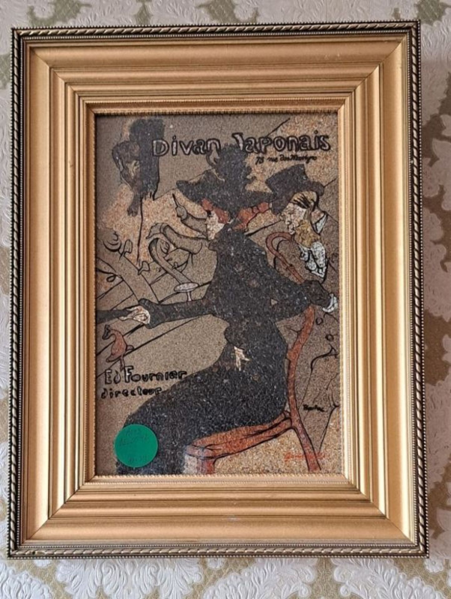 Edelsteinbild Divan Japonais Toulouse-Lautrec - Image 4 of 4