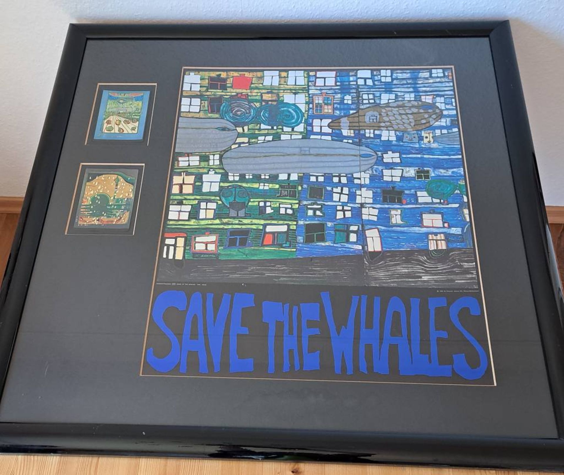 Hundertwasser "Save the Whales" - Image 5 of 6