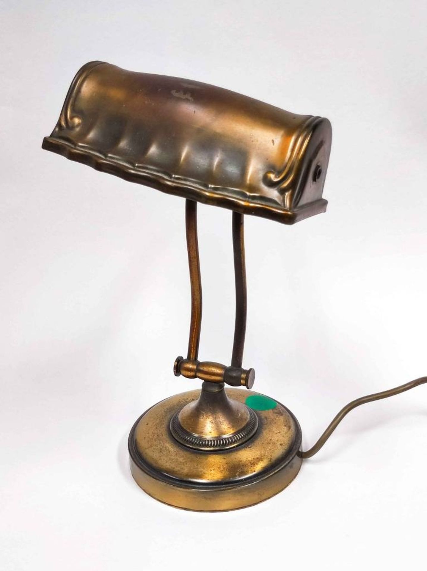 Vintage Messing Schreibtischlampe - Image 3 of 3
