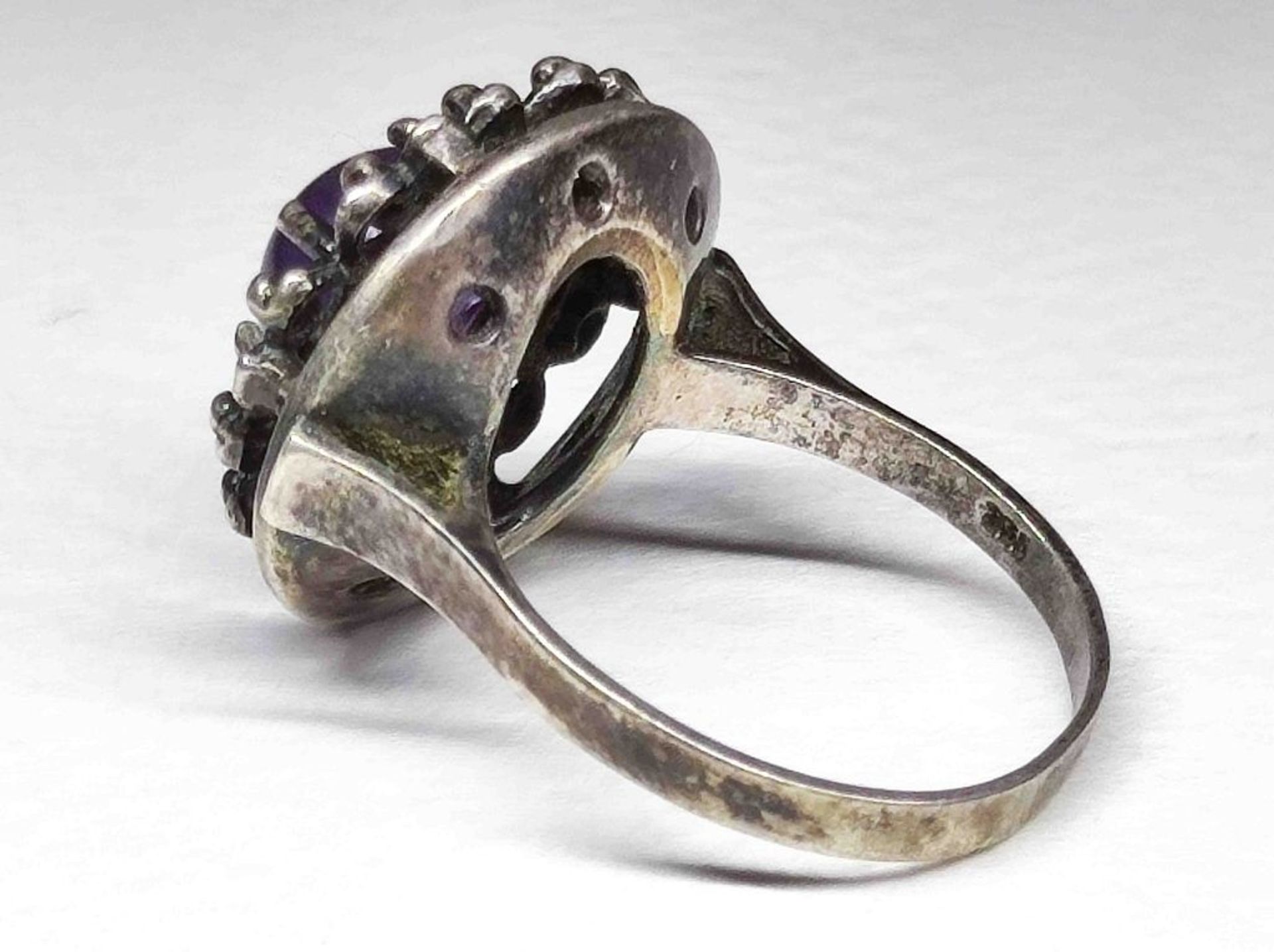 Antiker 835er Silber Ring - Image 2 of 2
