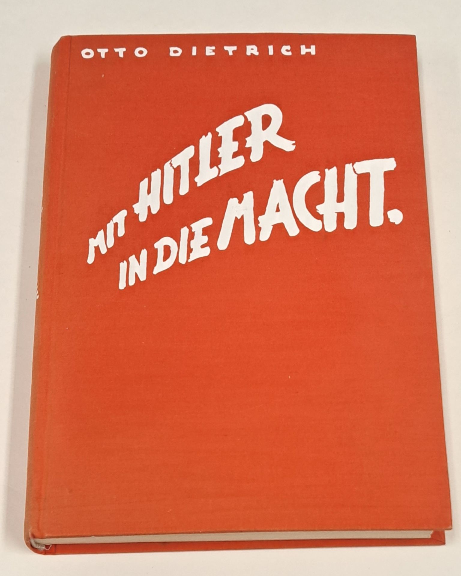 WKII Buch Mit Hitler an die Macht