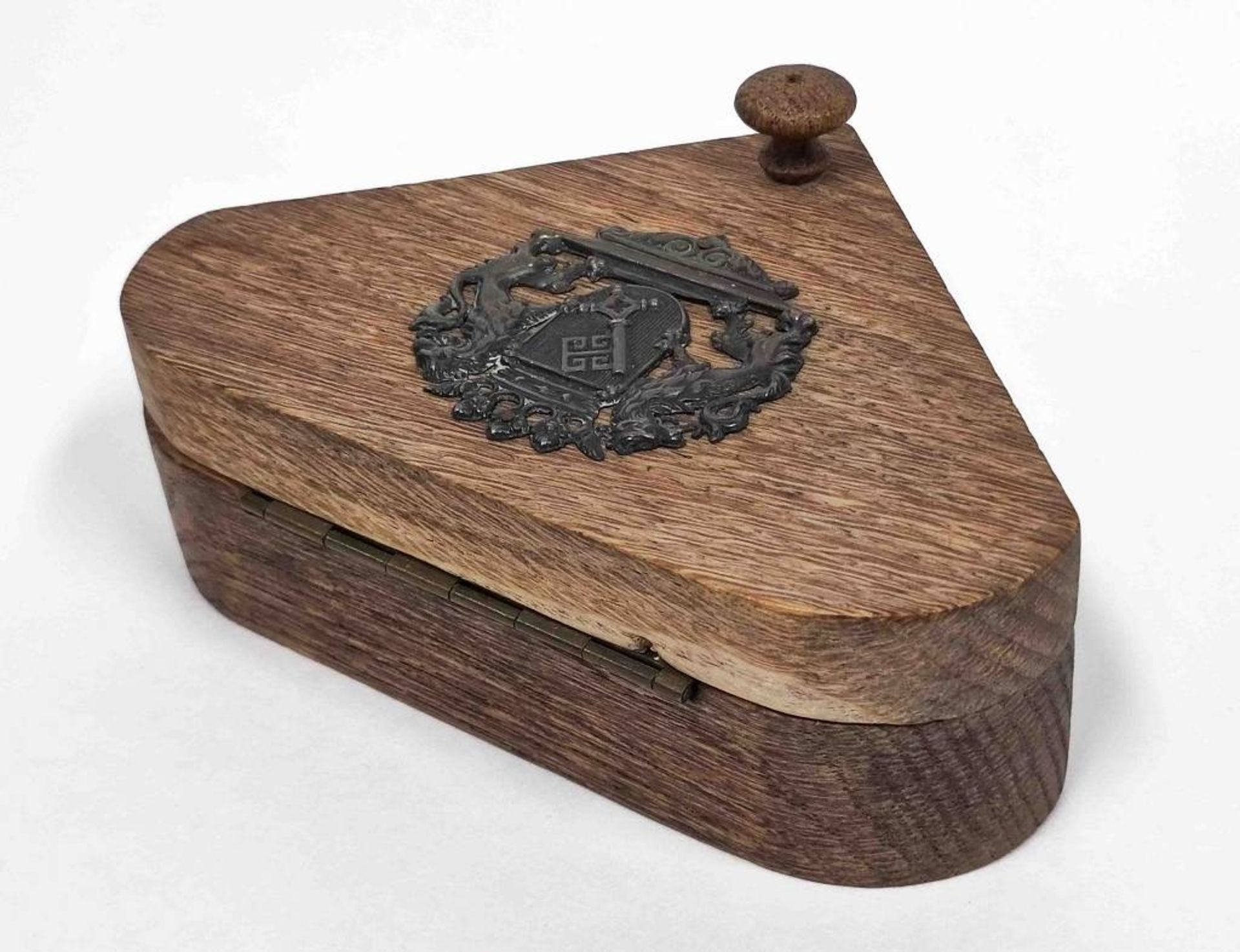 Antike Bremer Wappen Holzbox