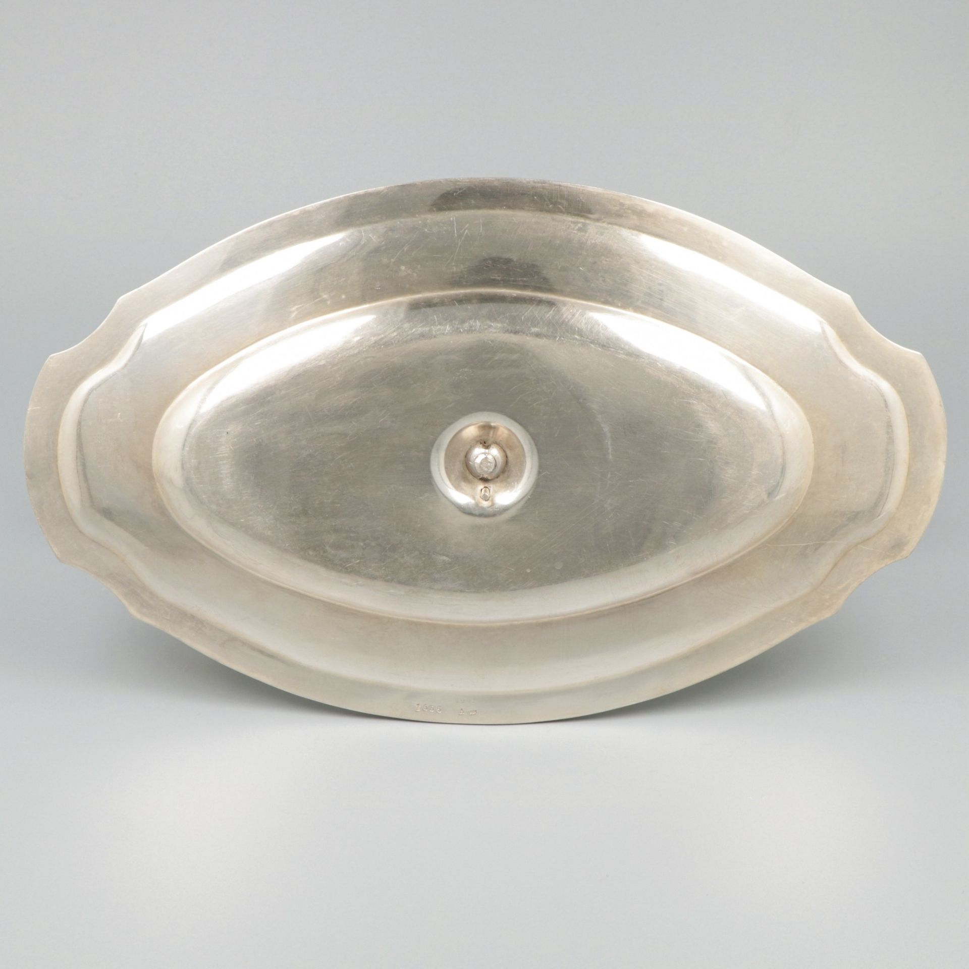 Saucière / sauce boat silver. - Image 4 of 5