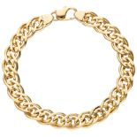 Urbano 18K. yellow gold link bracelet.