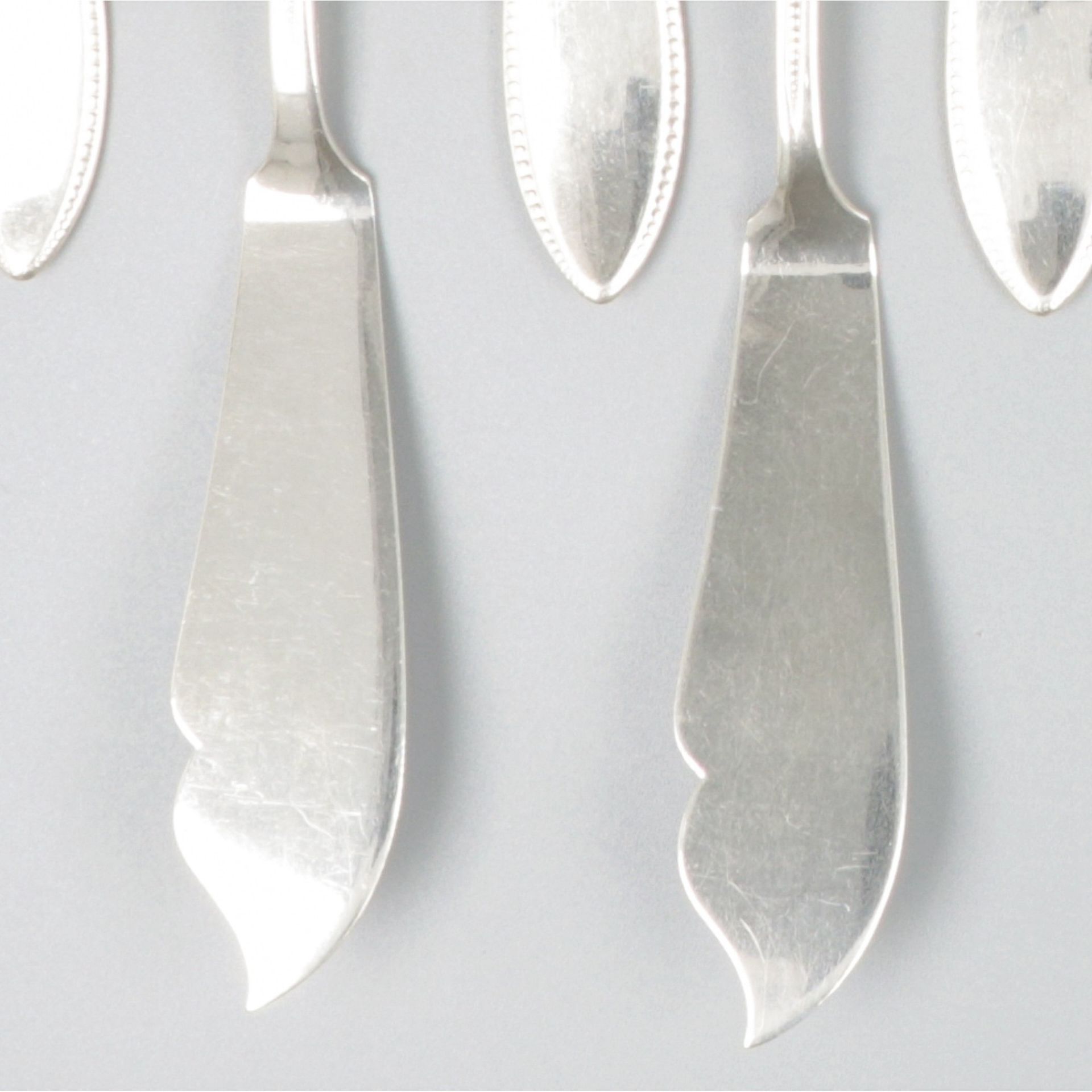 12-piece fish cutlery silver. - Image 4 of 5