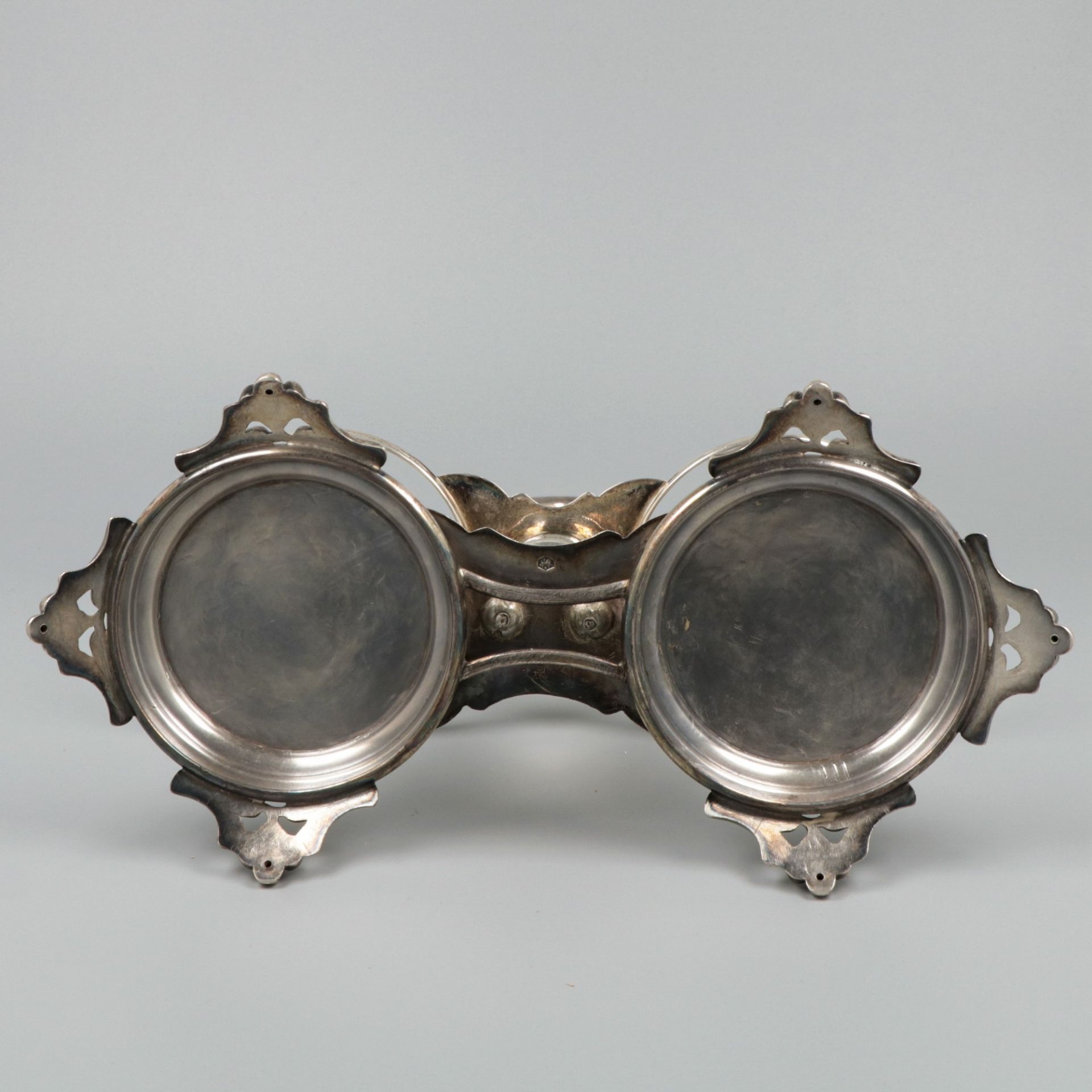 Pickle condiment set silver. - Image 5 of 9