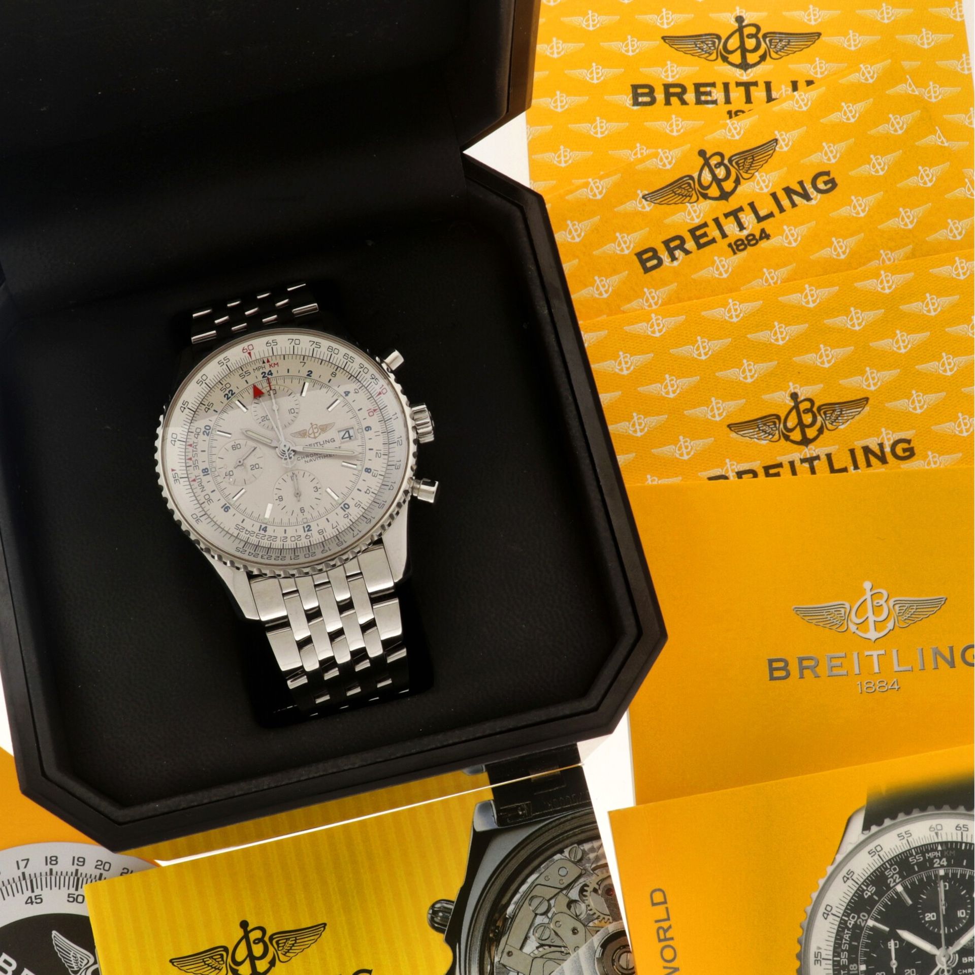 Breitling Navitimer World A24322 - Men's watch - 2006. - Image 6 of 6