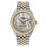 Rolex Datejust 31 MoP Diamonds 278383RBR - Men's watch - 2021.