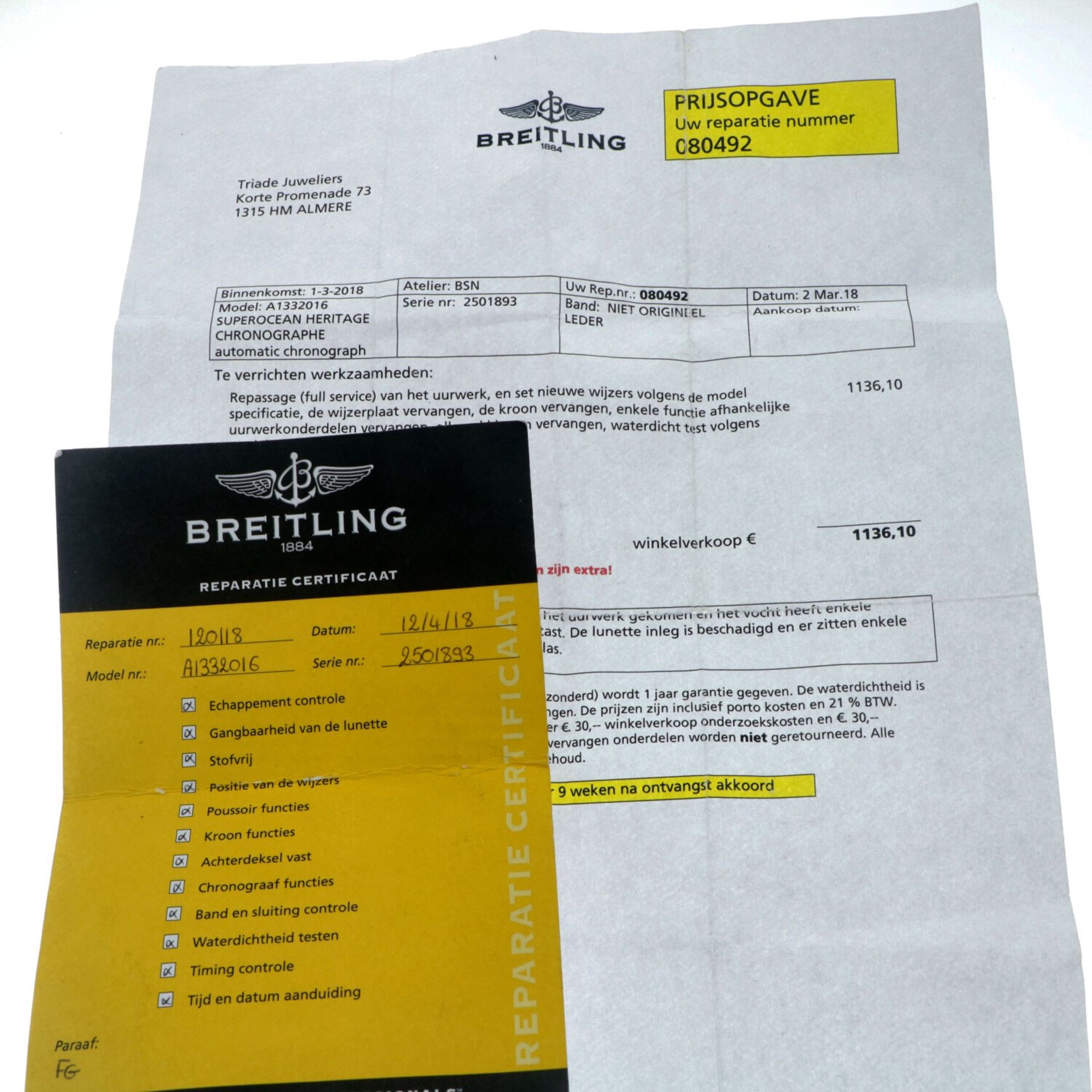 Breitling Superocean A13320 - Men's watch. - Image 6 of 6