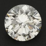 GIA certified 0.78 ct. round brilliant cut natural diamond.