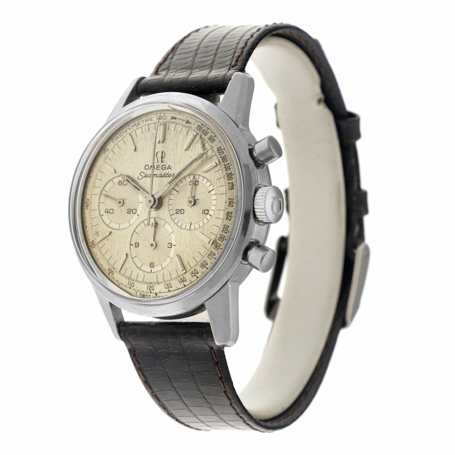 Omega Seamaster Chronograph 105.001 - Cal. 321 - Men's watch - approx. 1963. - Image 2 of 6