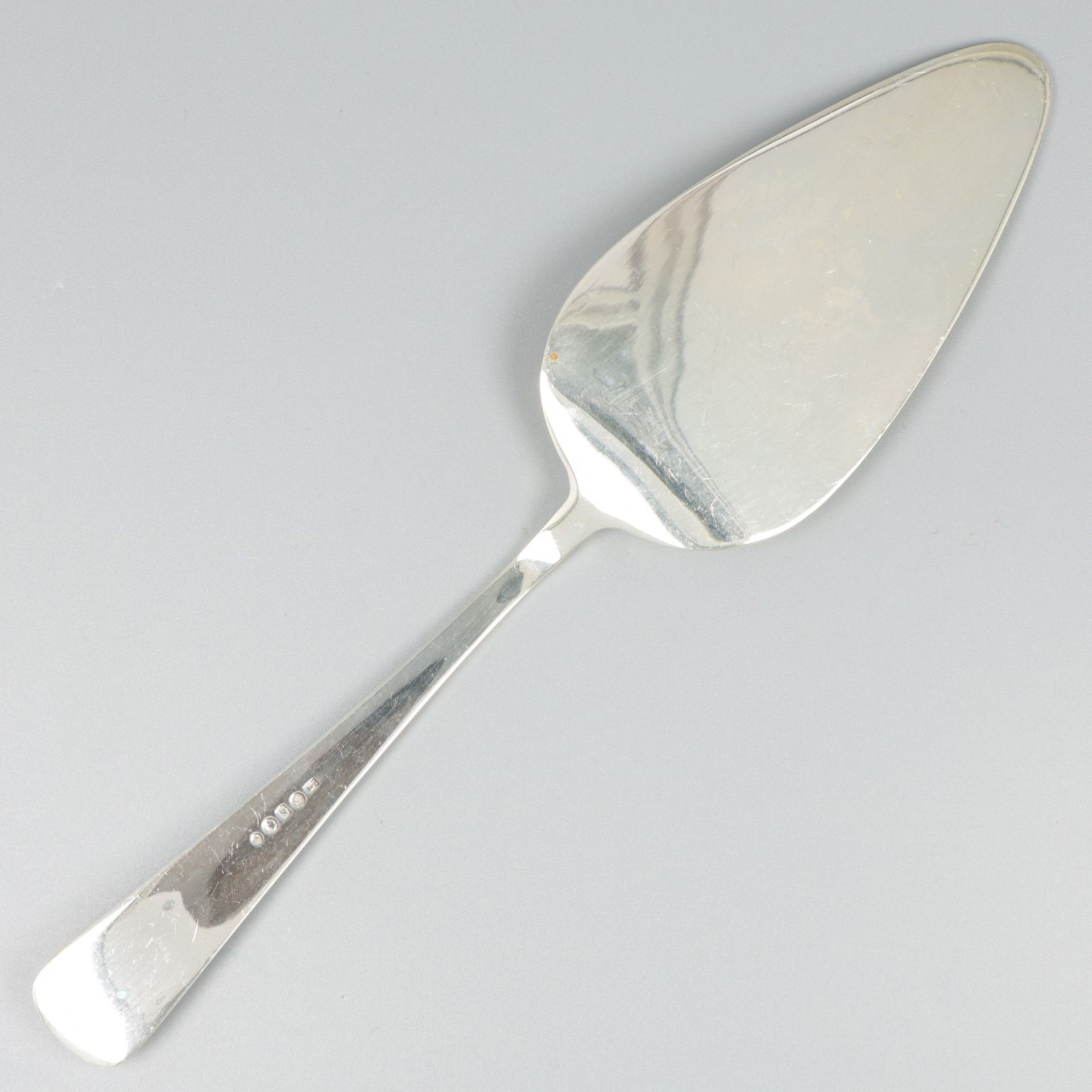 Cake / pastry server ''Haags Lofje'' silver. - Image 2 of 5