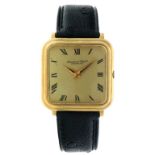 No Reserve - IWC Vintage Square 2575 (18K.) - Men's watch - approx. 1970.
