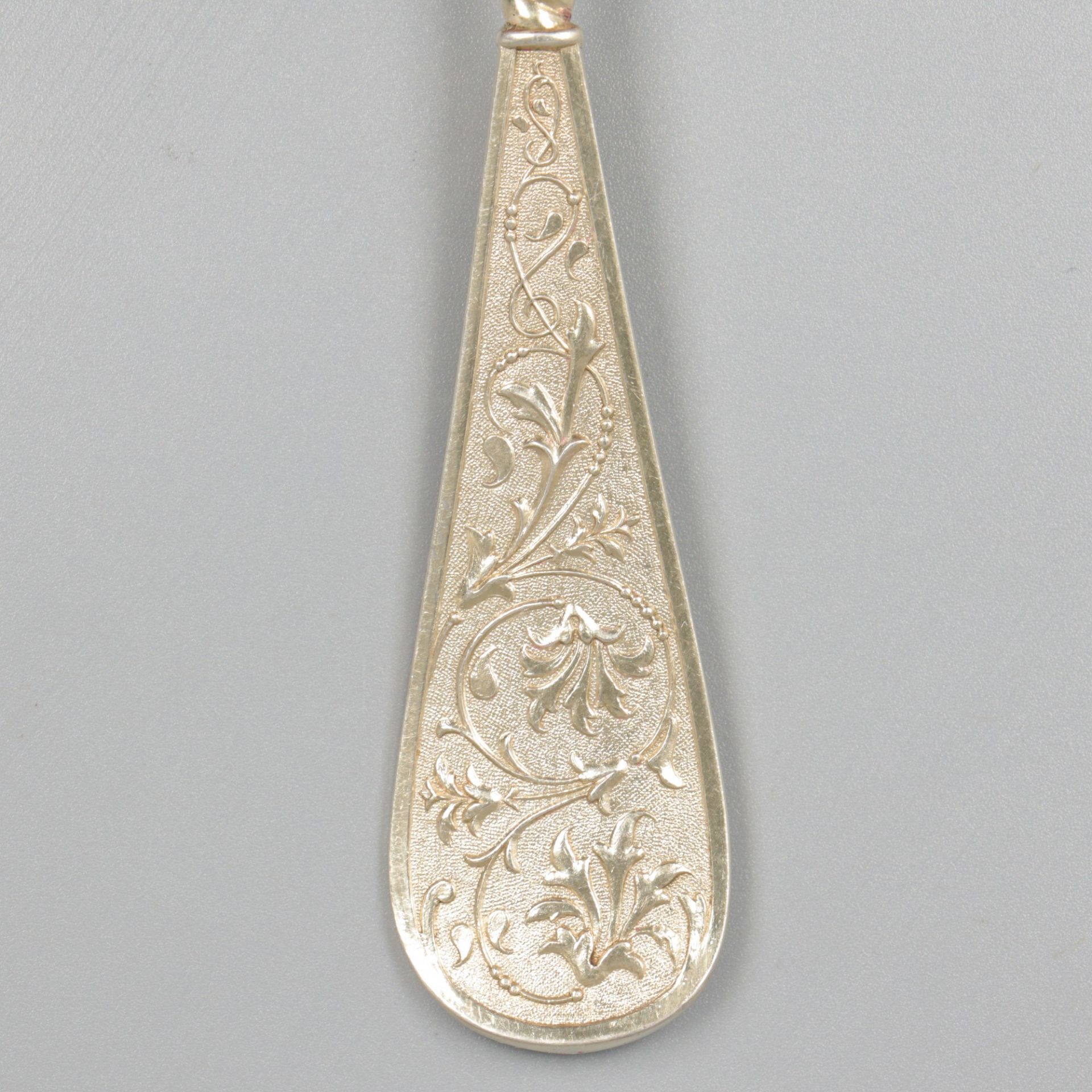 Pastry scoop / server silver. - Image 5 of 6