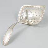 Silver sifter spoon.