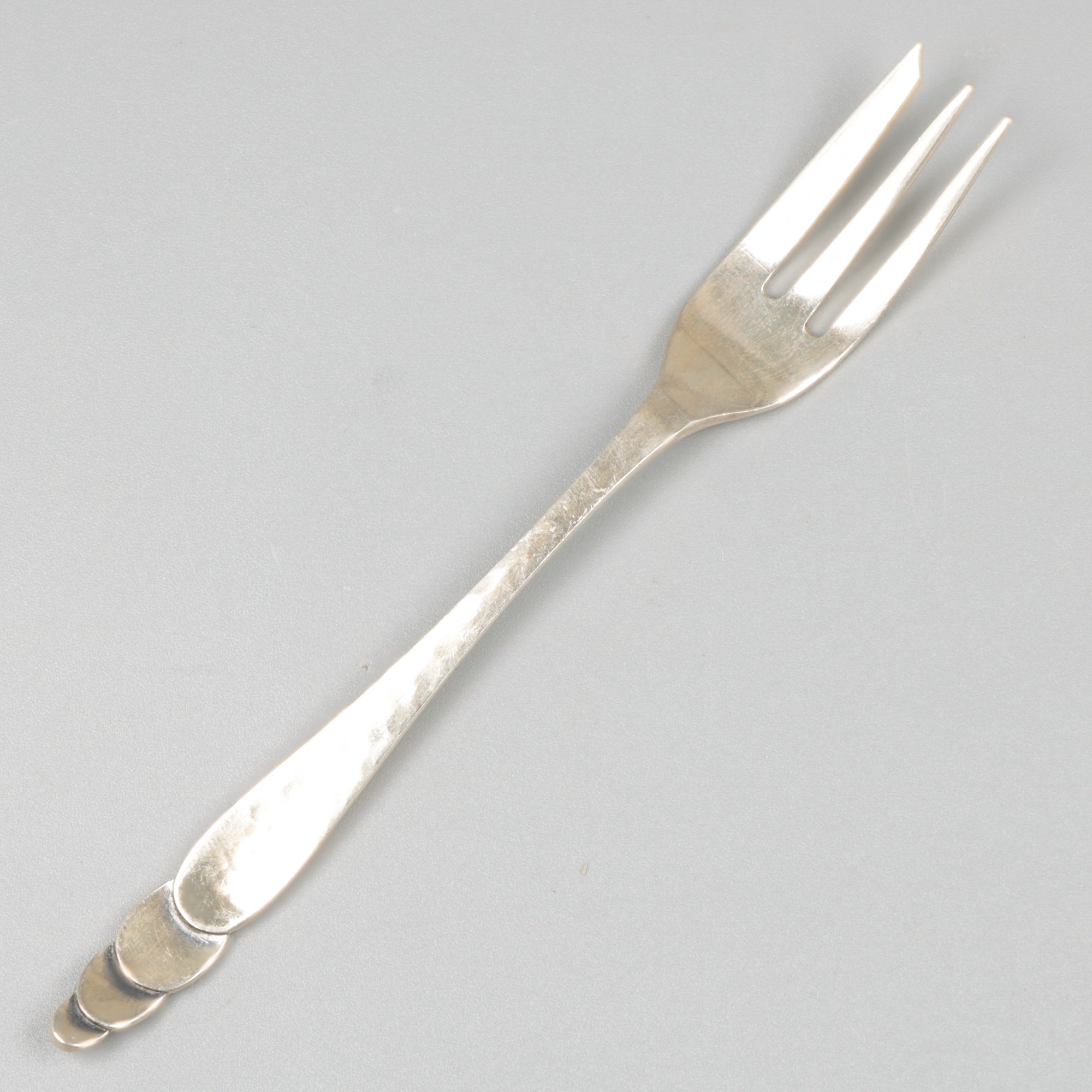 12-piece set of cake / pastry forks silver. - Image 2 of 5