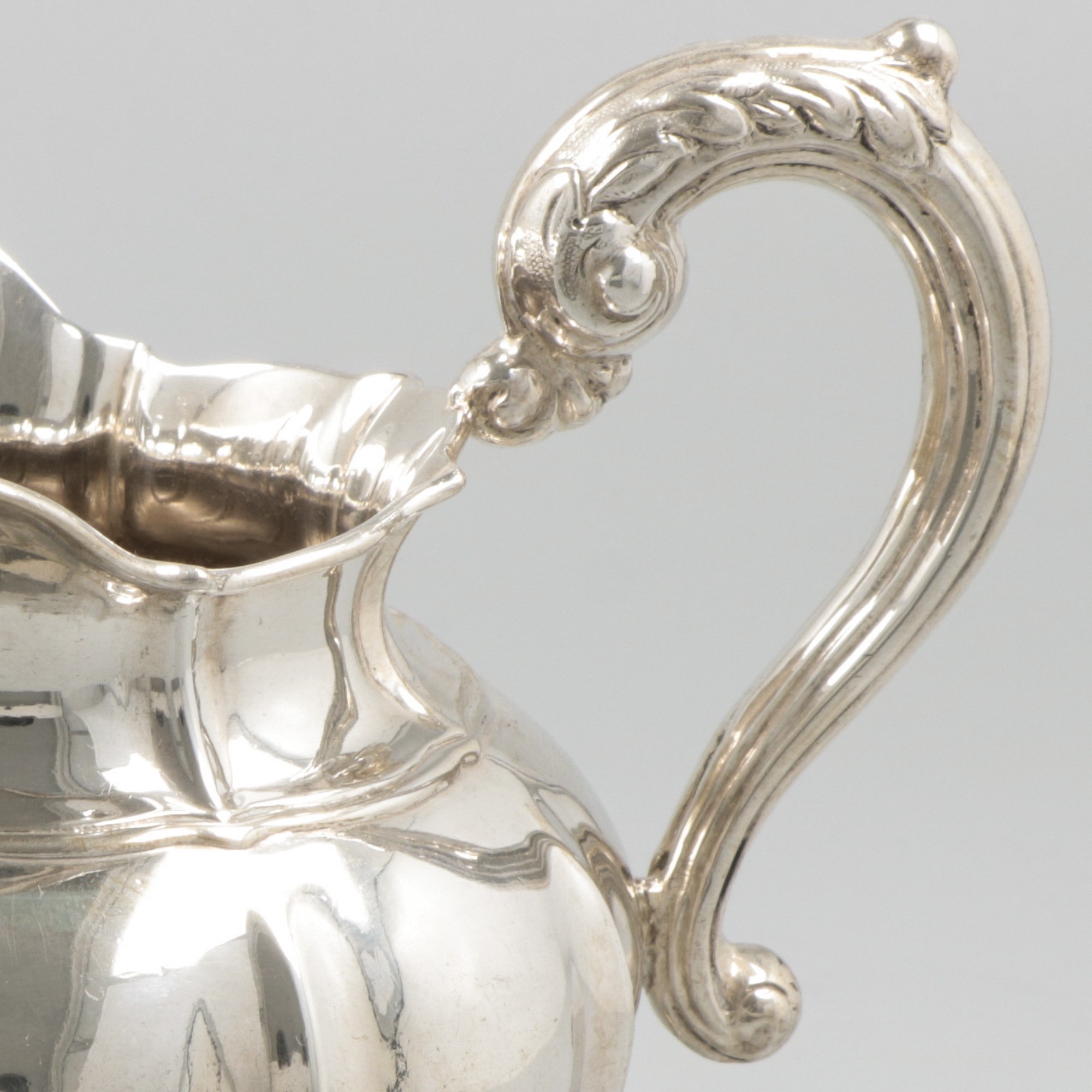 Teapot and milk jug silver. - Image 6 of 9