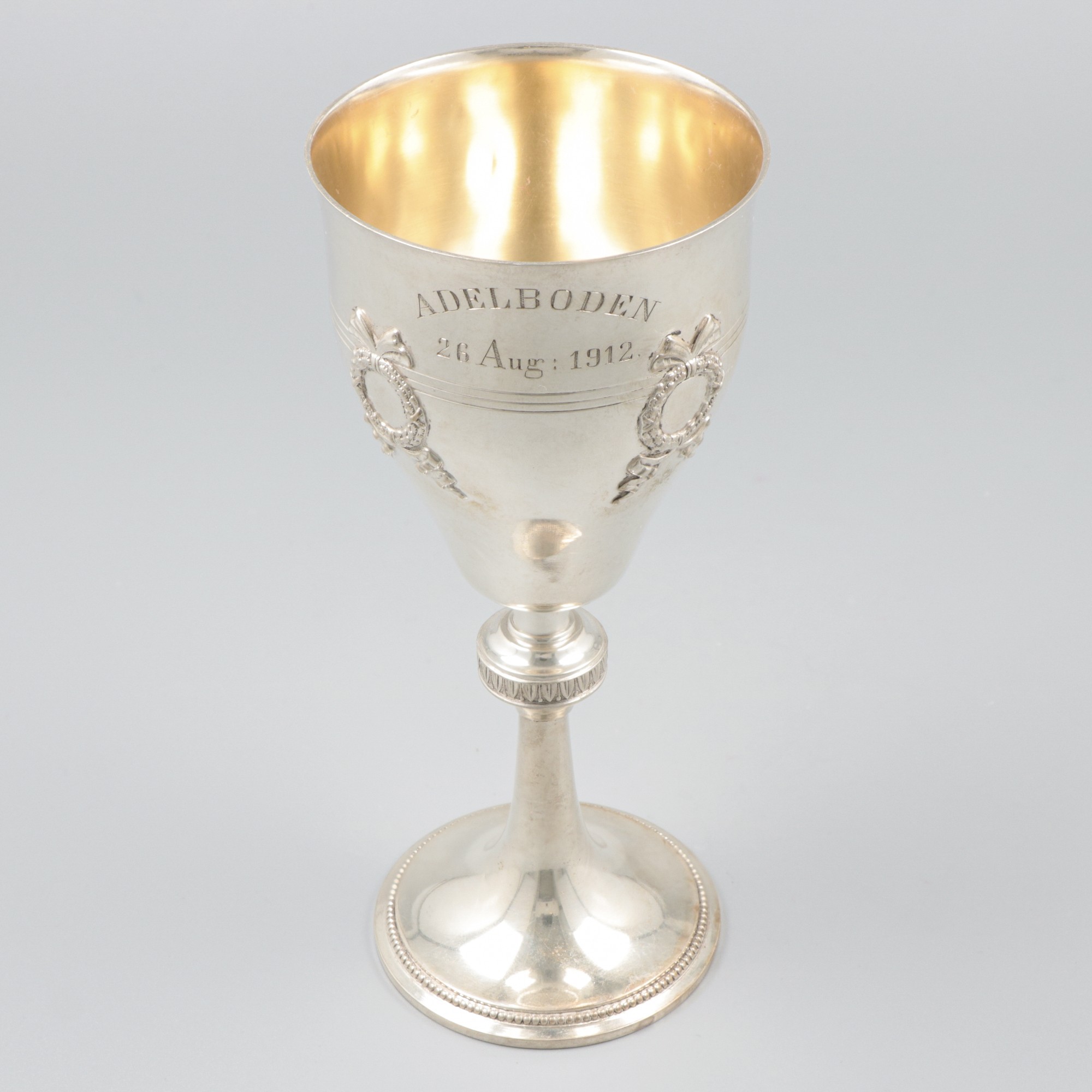 Wine chalice silver.