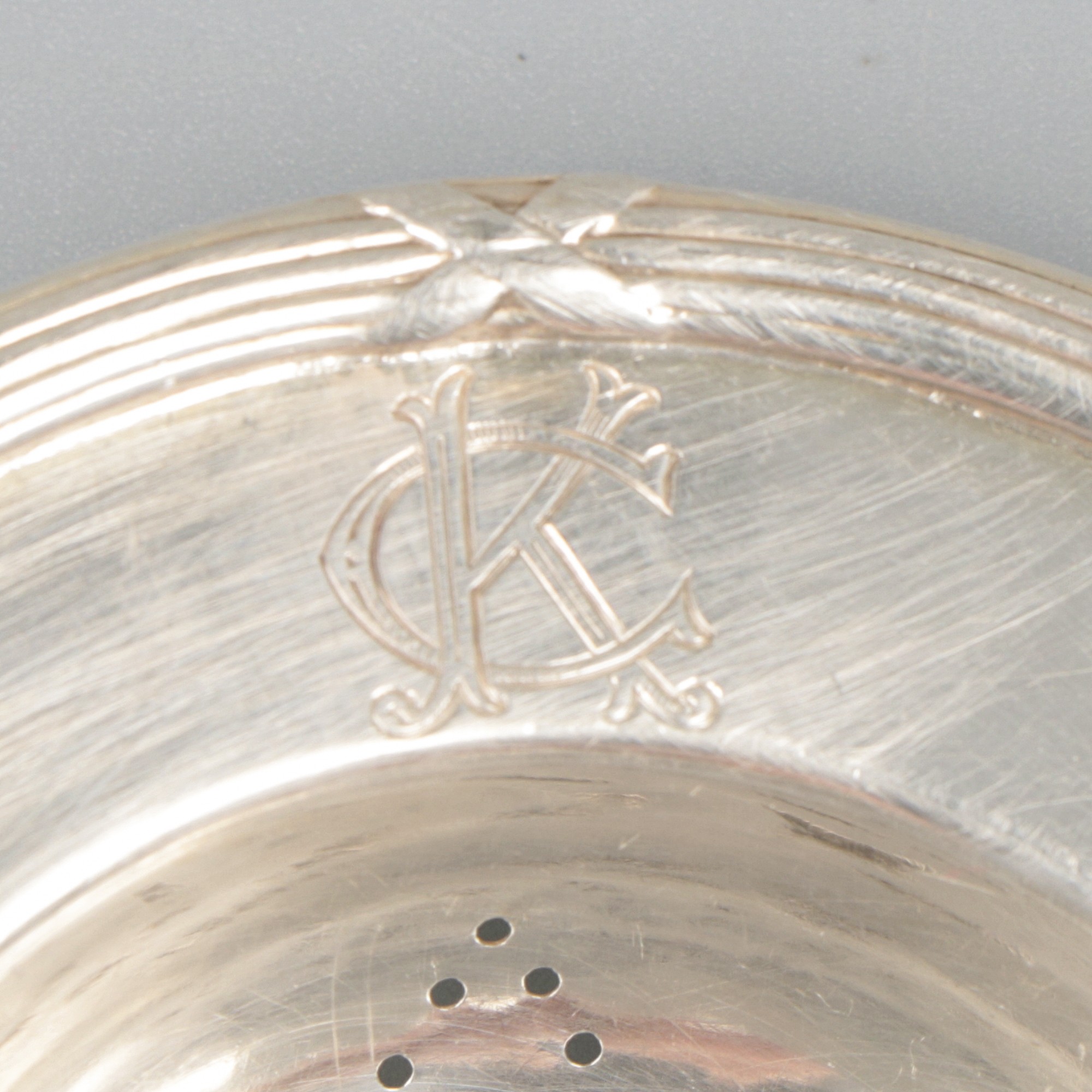 Tea strainer silver. - Image 4 of 5