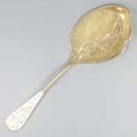 Pastry scoop / server silver.