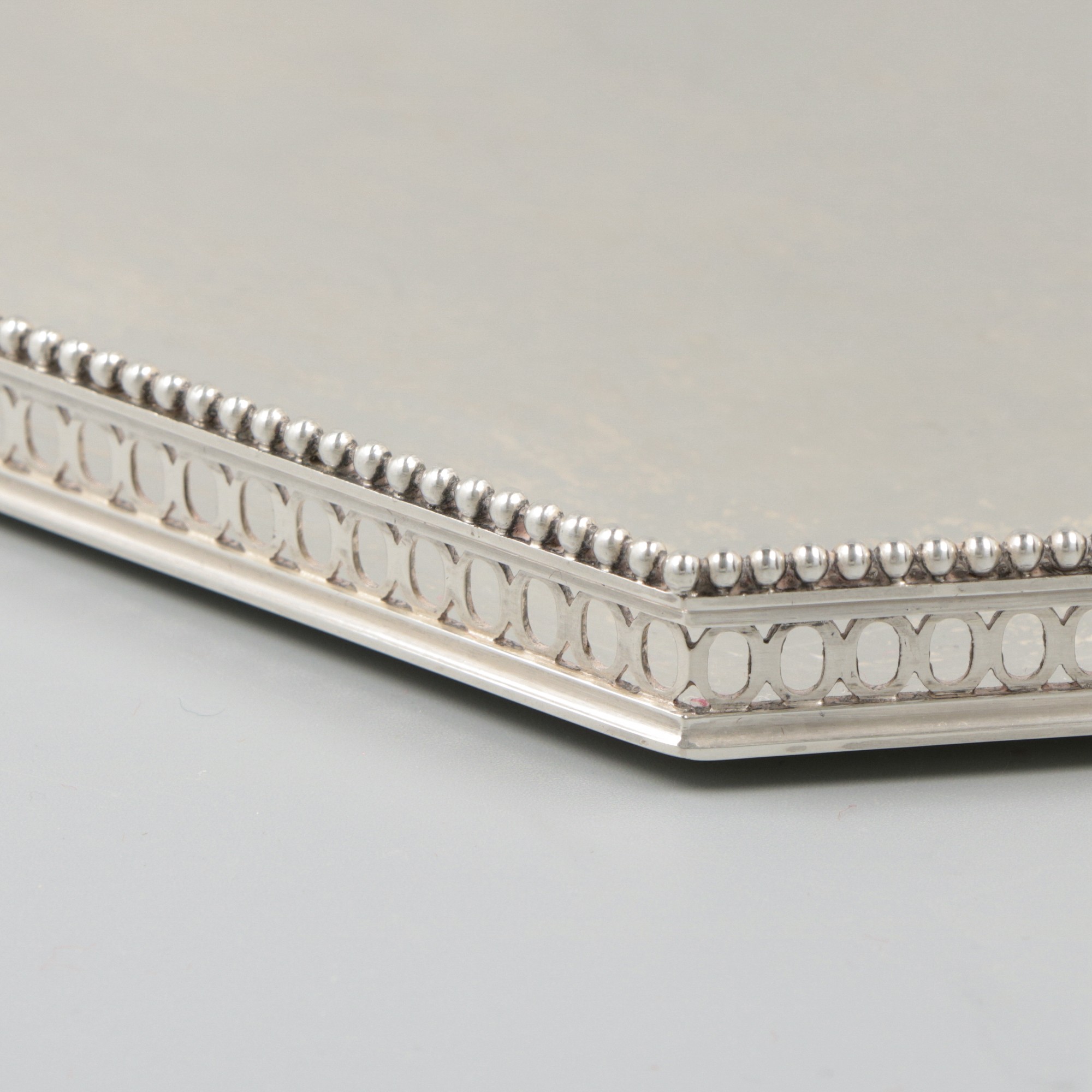 Silver tray. - Image 4 of 8