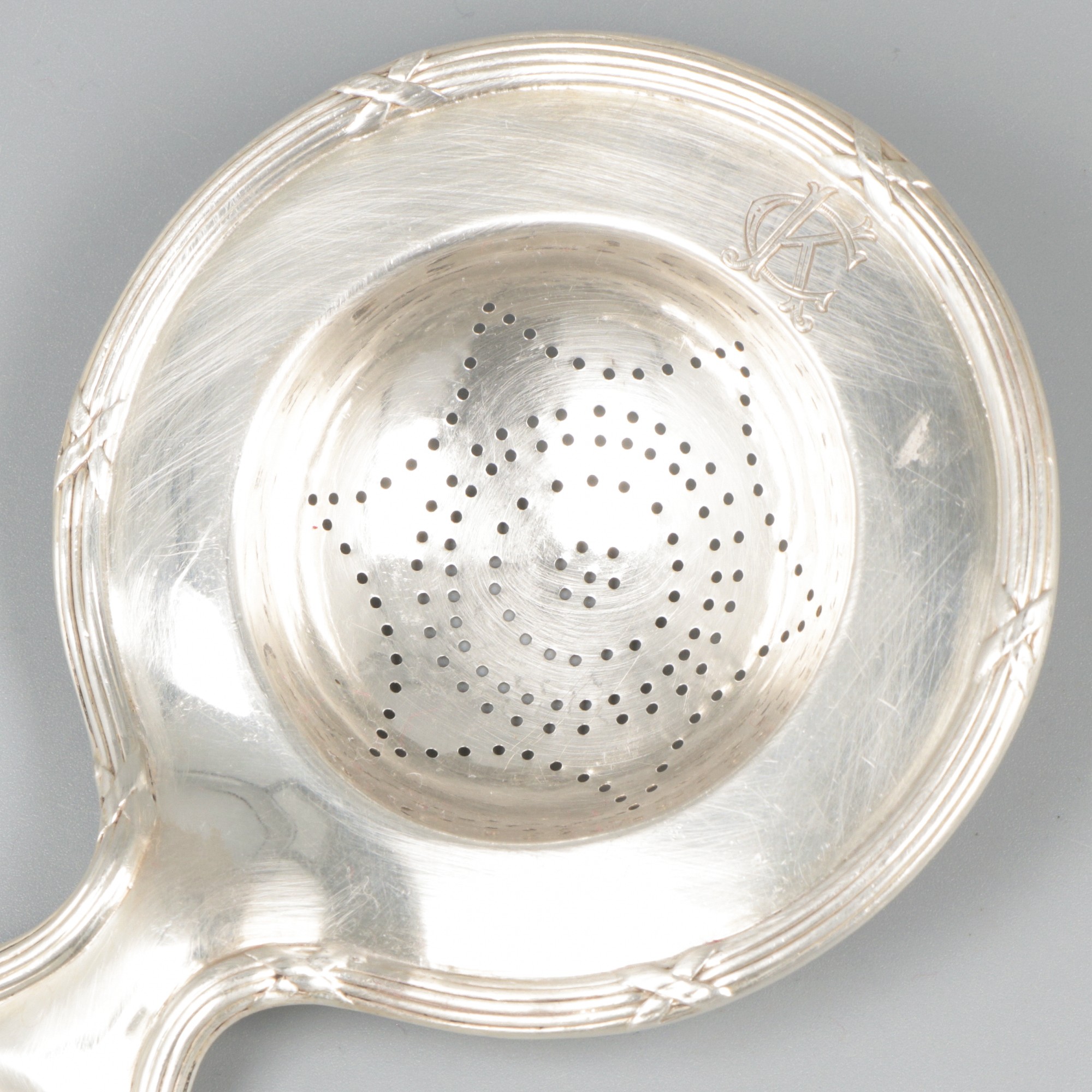 Tea strainer silver. - Image 2 of 5