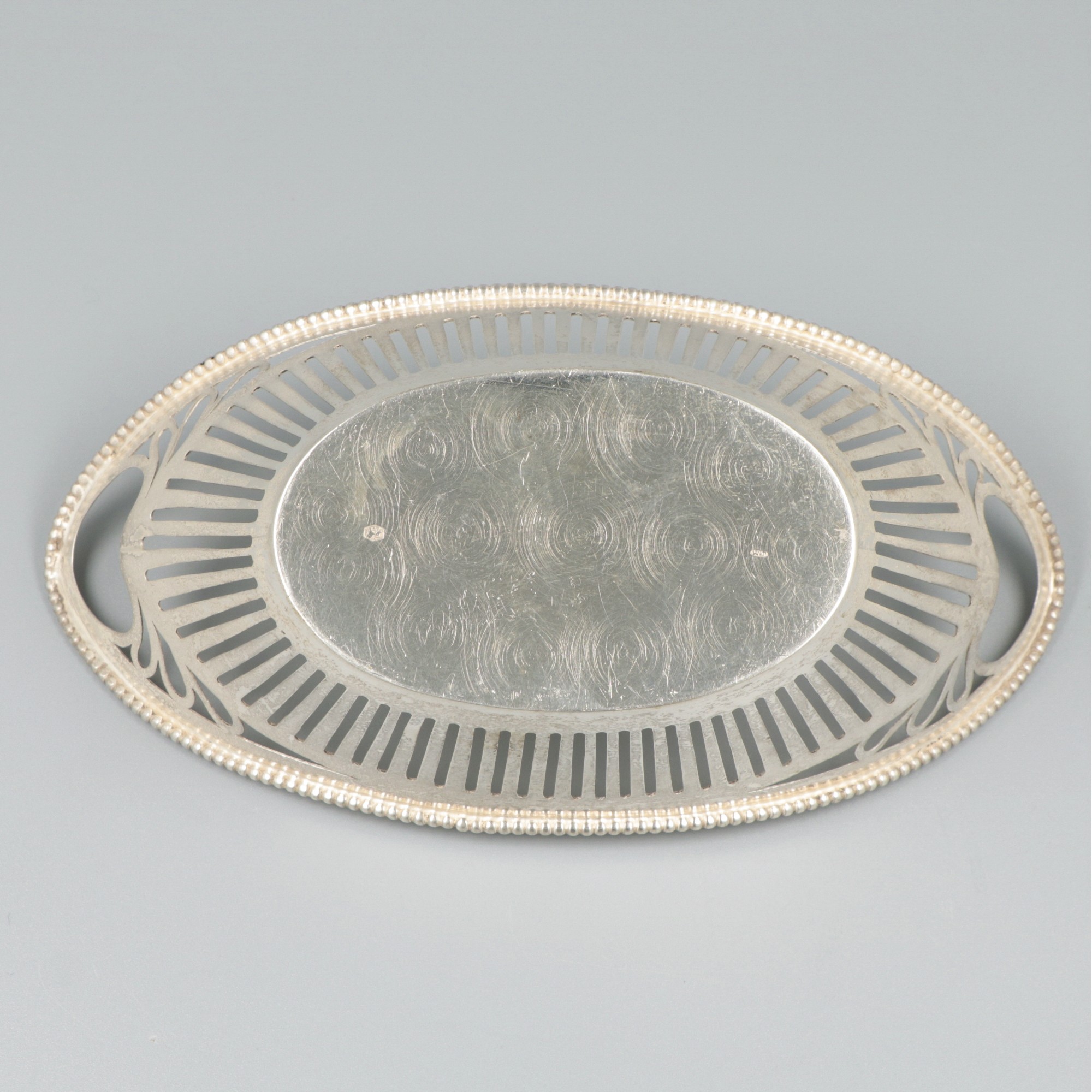 Sweetmeat basket silver. - Image 3 of 5