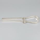 Asparagus tongs silver.