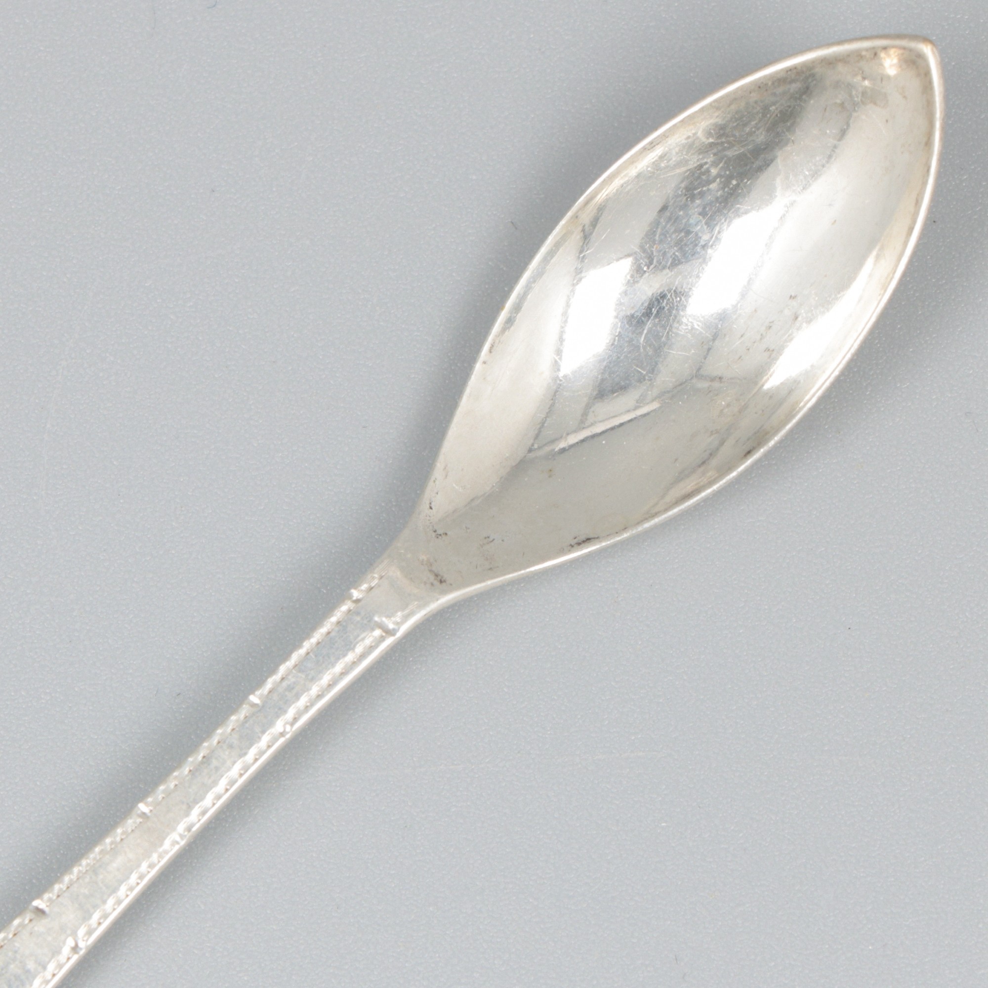 12-piece set of mocha spoons silver. - Image 5 of 9