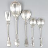 5-piece lot of various flatware.