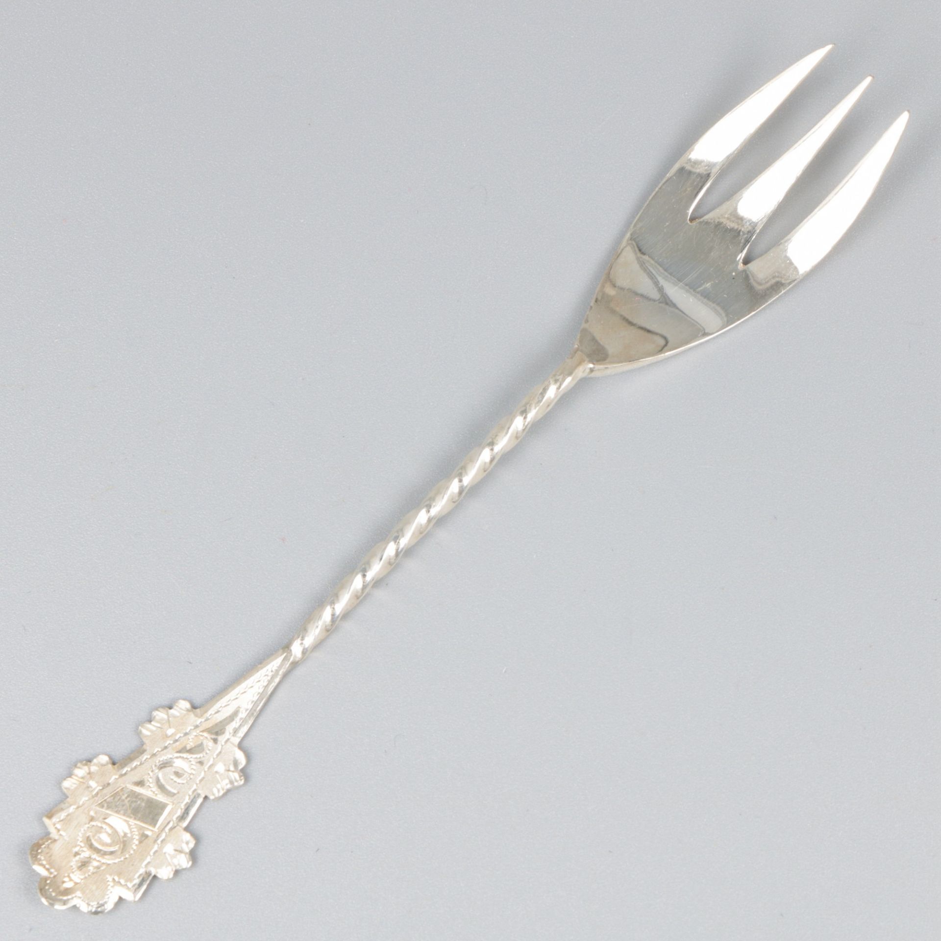 6-piece set of cake / pastry forks silver. - Image 5 of 9
