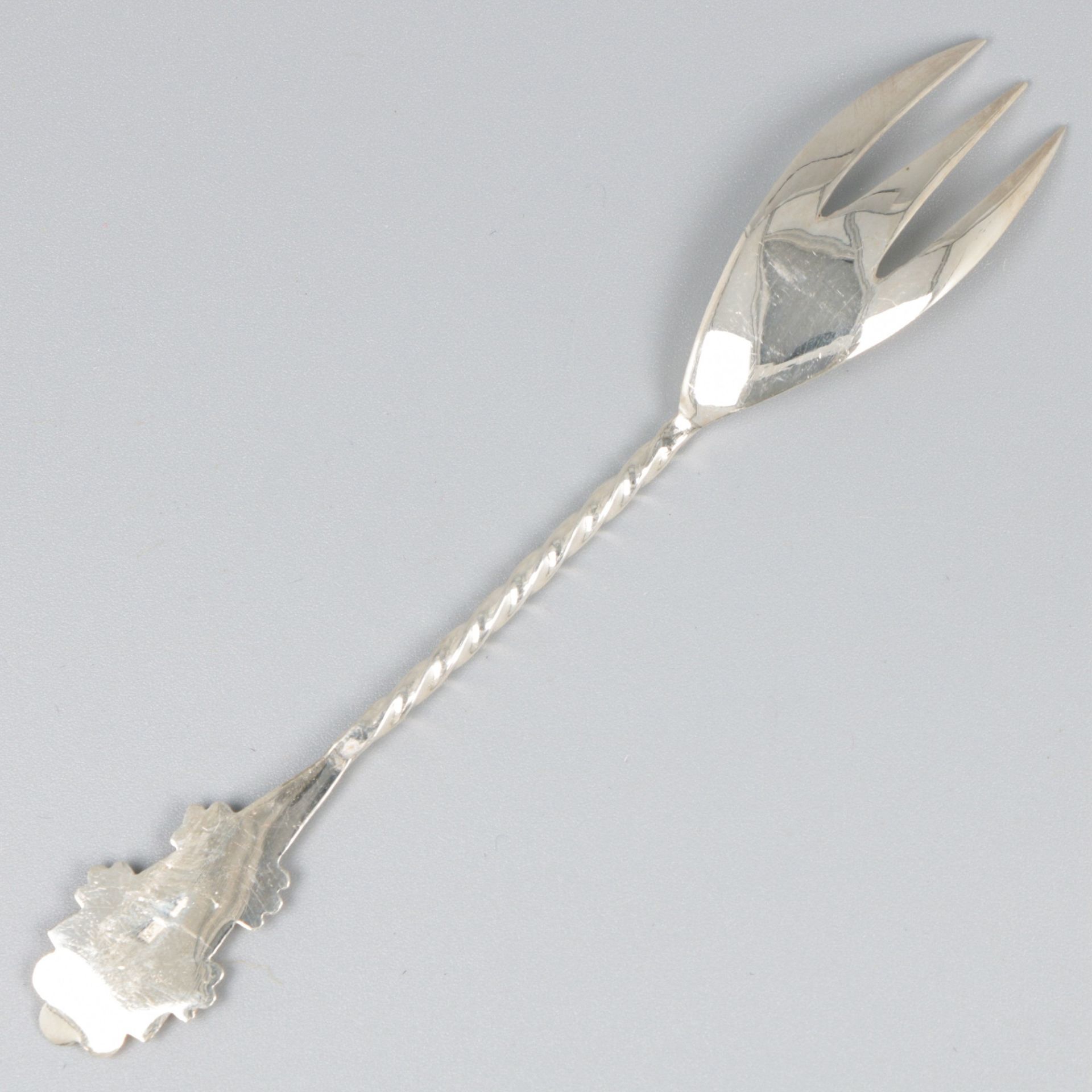 6-piece set of cake / pastry forks silver. - Image 8 of 9
