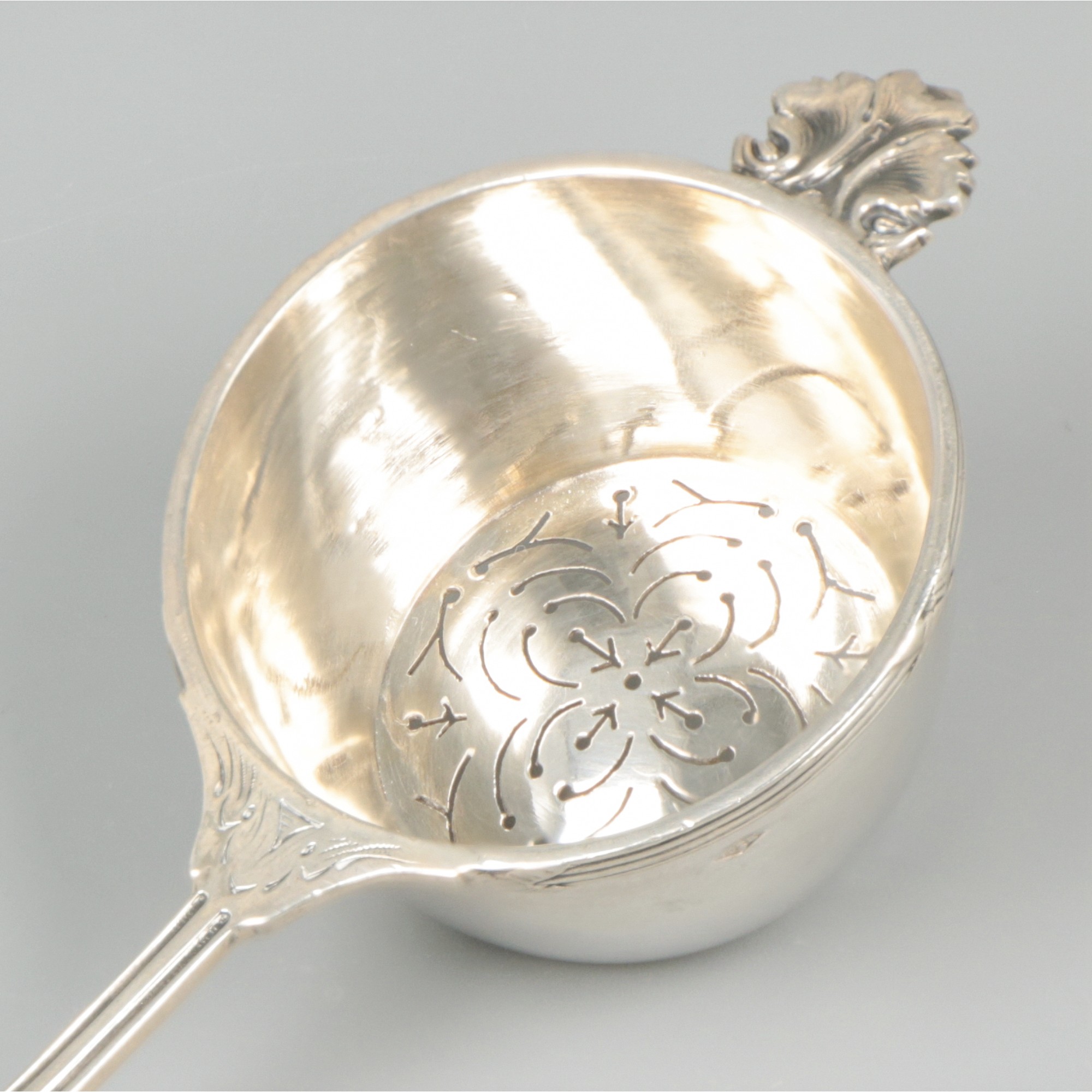 Tea strainer silver. - Image 3 of 6