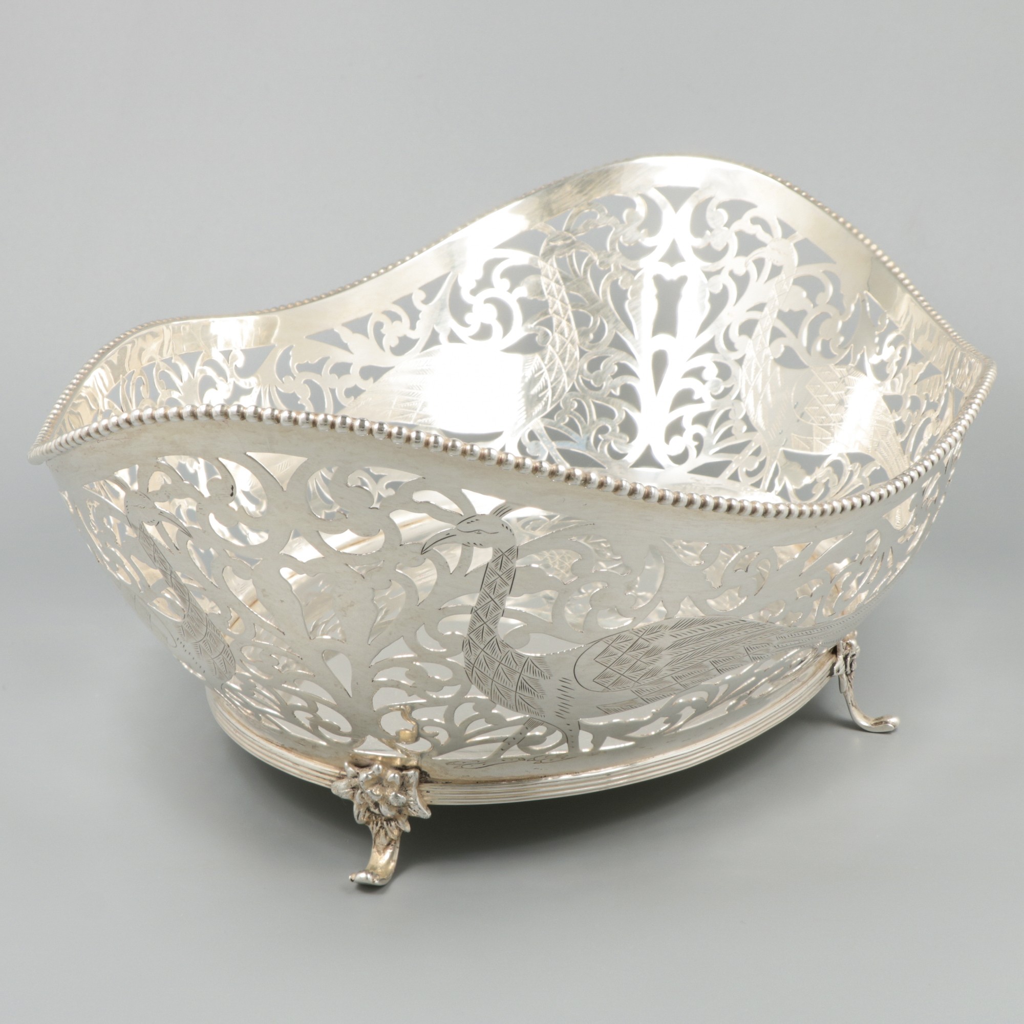 Bread basket silver. - Image 2 of 7